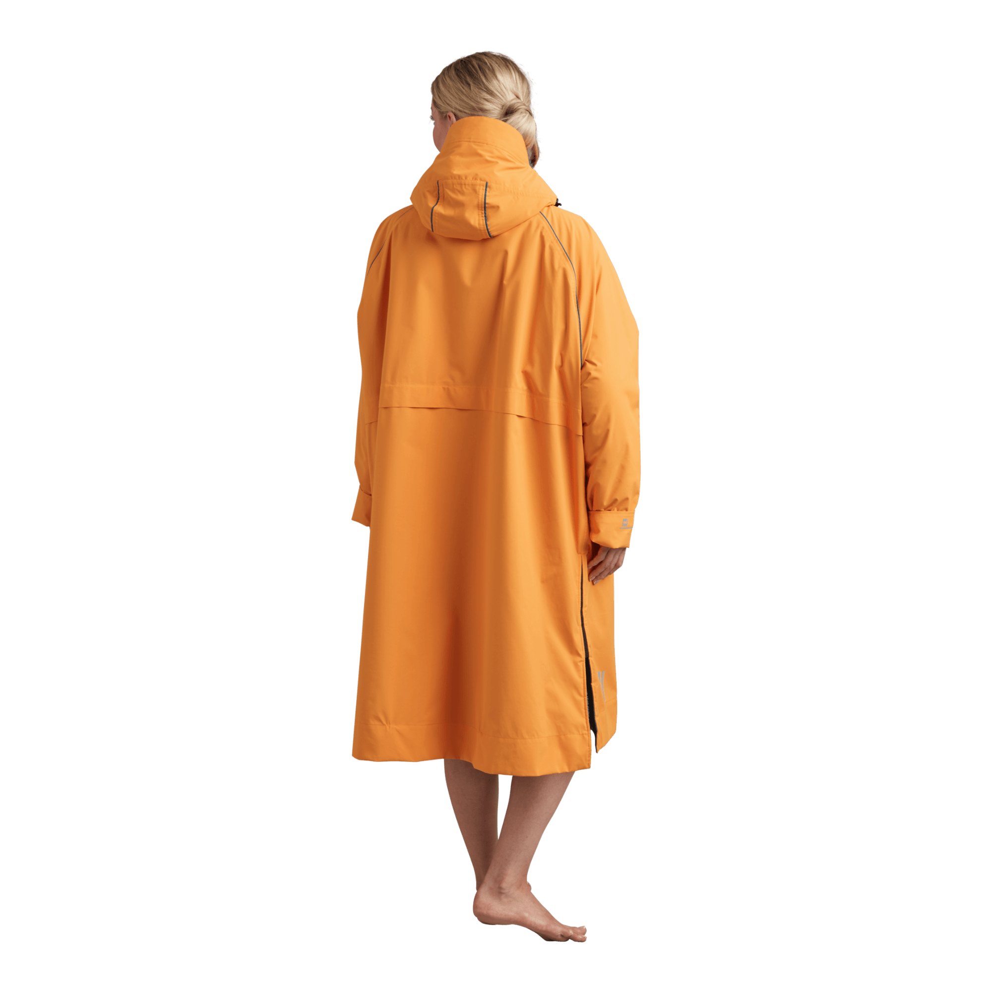 Women's Long Sleeve Dry Waterproof Changing Robe Alter EVO - Bitter Orange