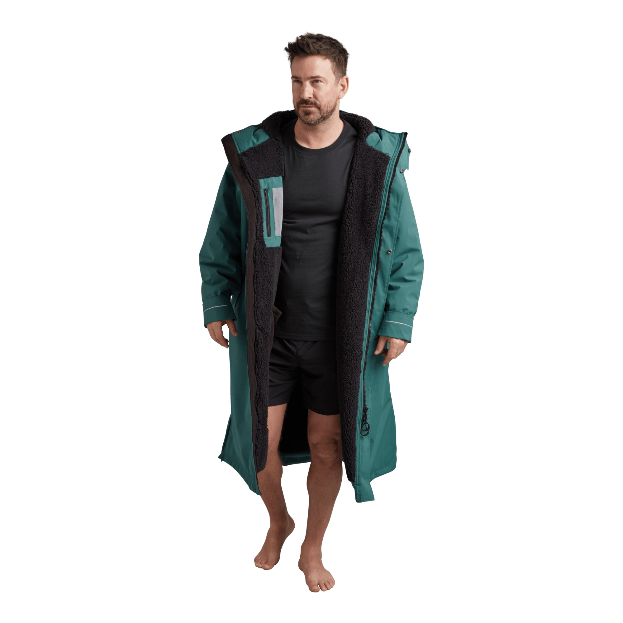 Men's Long Sleeve Dry Waterproof Changing Robe Alter EVO - Deep Teal
