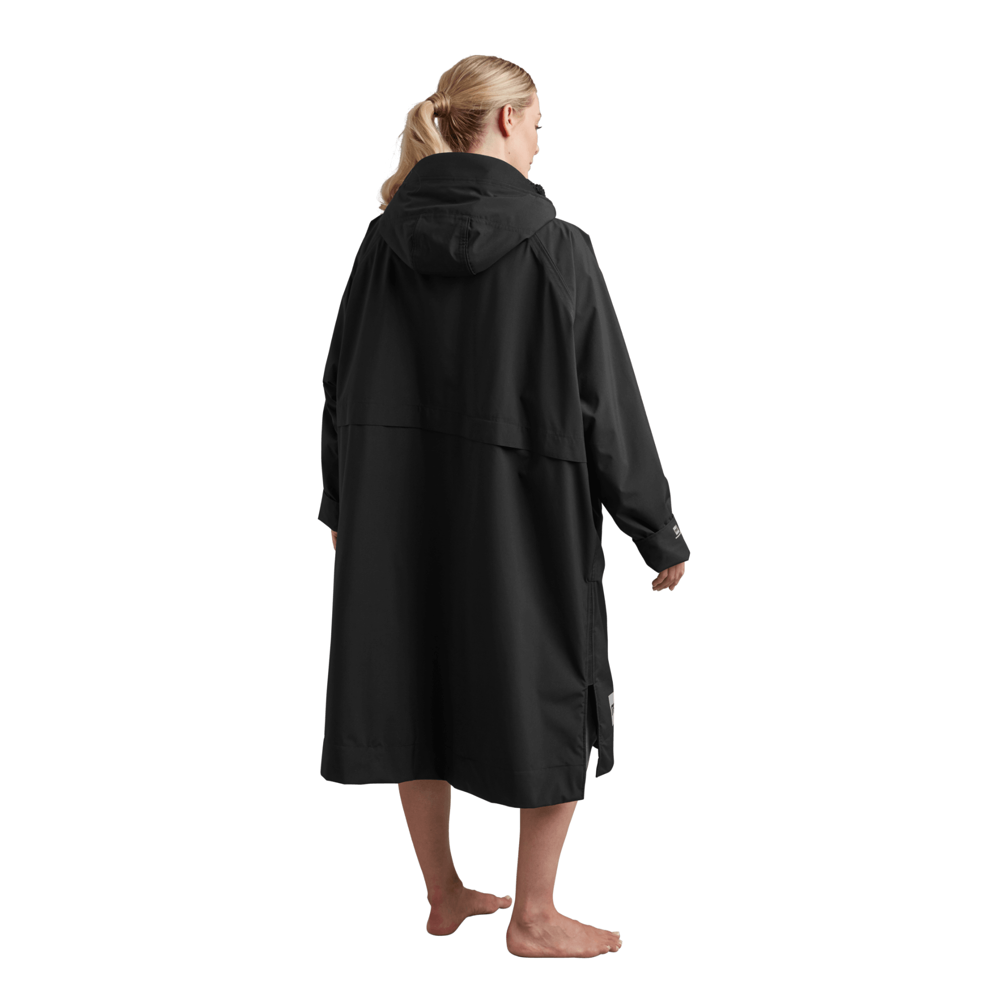Women's Long Sleeve Dry Waterproof Changing Robe Alter EVO - Stealth Black