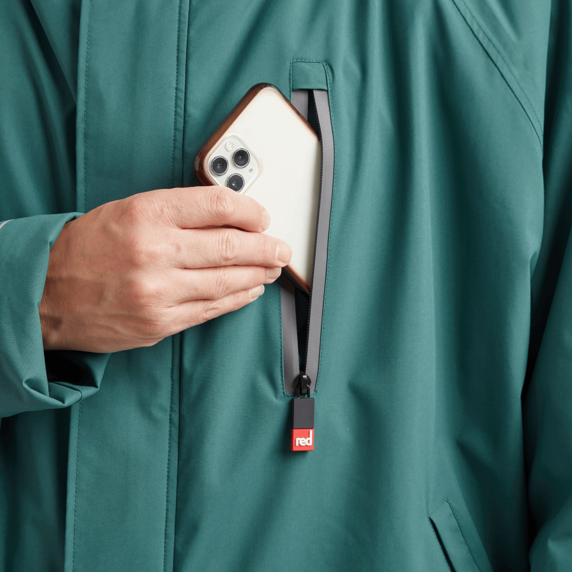 Men's Long Sleeve Dry Waterproof Changing Robe Alter EVO - Deep Teal