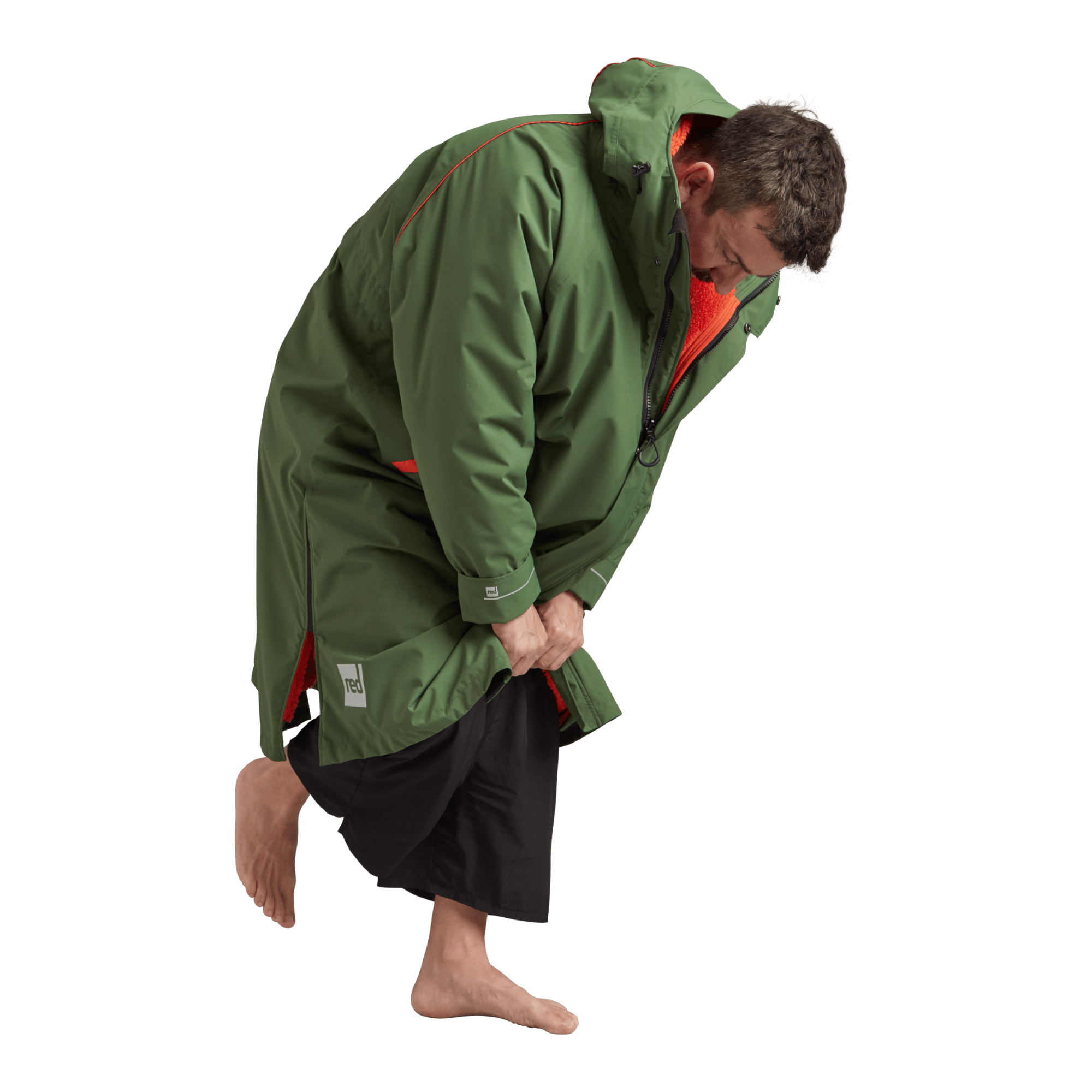 Men's Long Sleeve Dry Waterproof Changing Robe Alter EVO - Forest Green