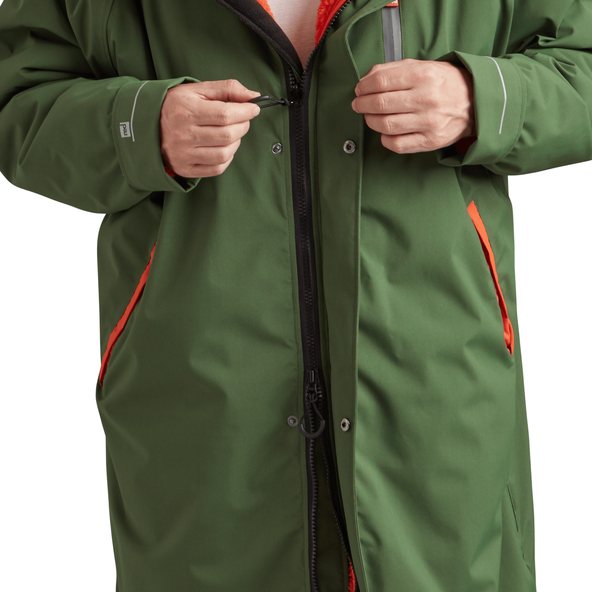 Men's Long Sleeve Dry Waterproof Changing Robe Alter EVO - Forest Green