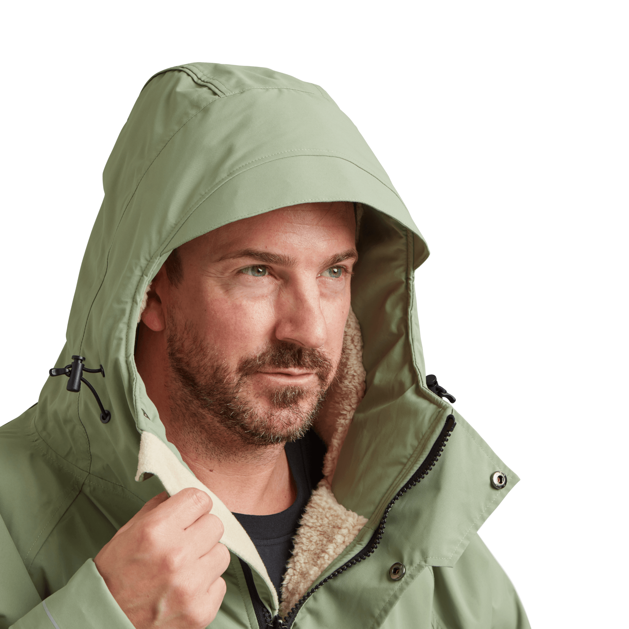 Men's Long Sleeve Dry Waterproof Changing Robe Alter EVO - Sage Green