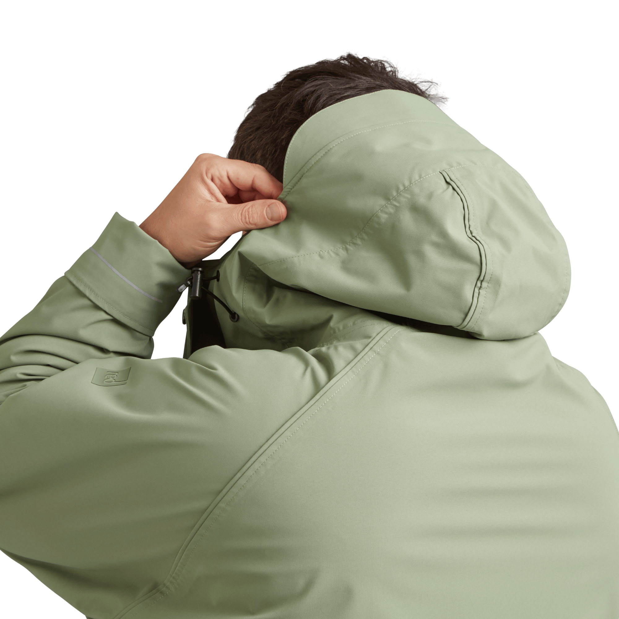 Men's Long Sleeve Dry Waterproof Changing Robe Alter EVO - Sage Green