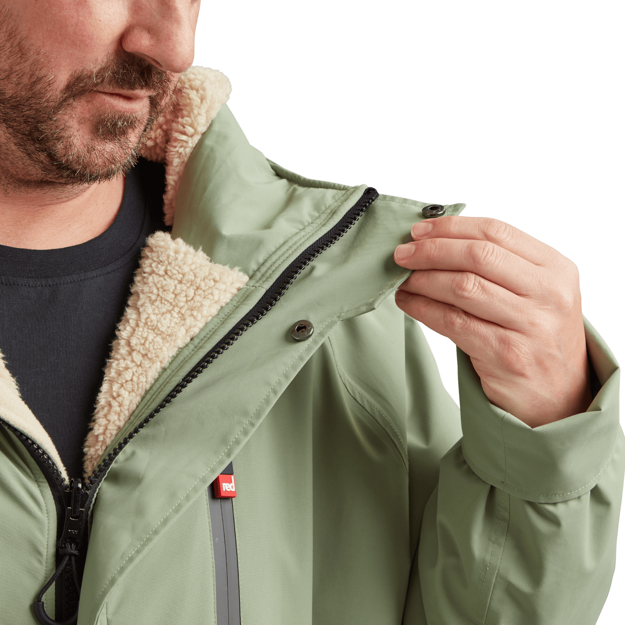 Men's Long Sleeve Dry Waterproof Changing Robe Alter EVO - Sage Green