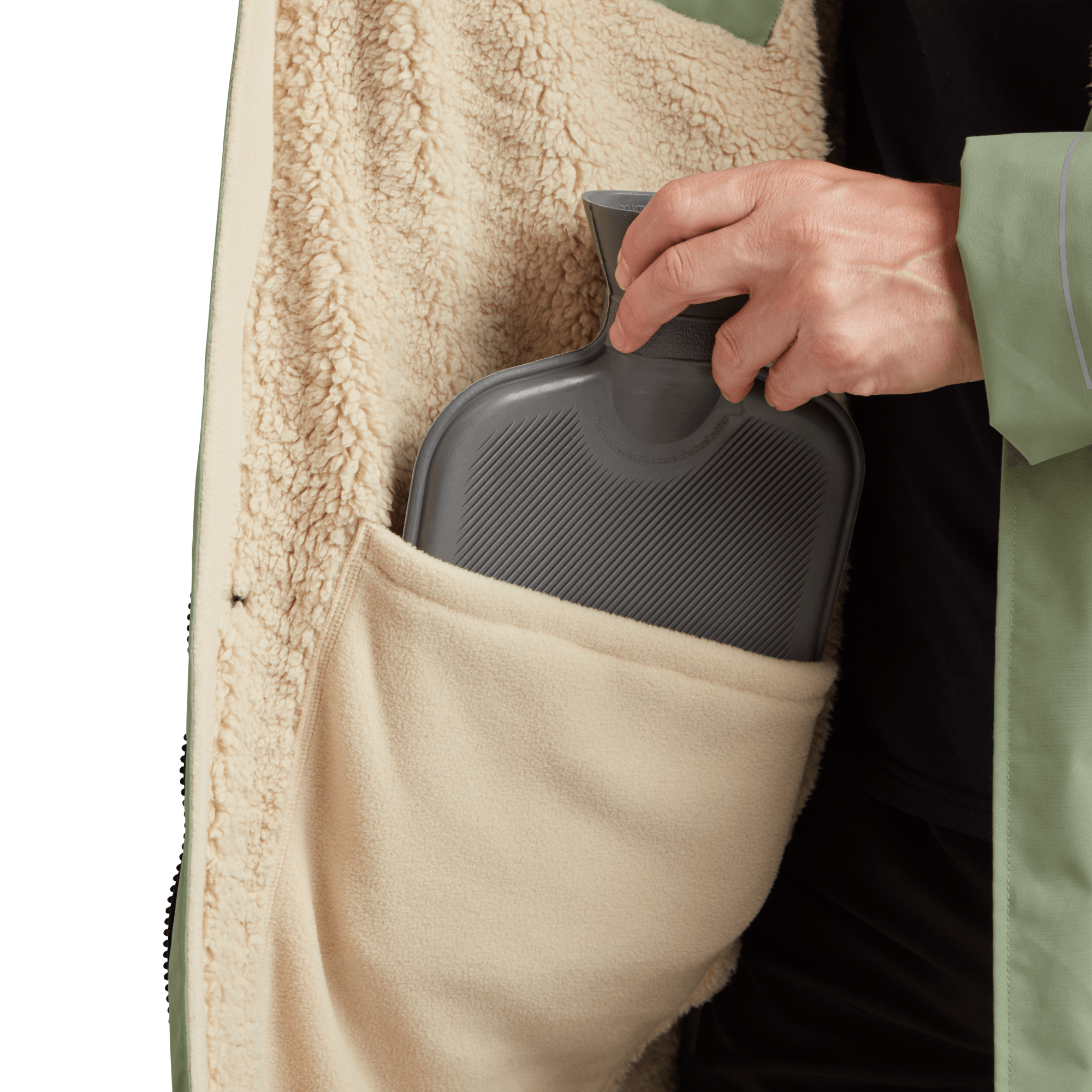 Men's Long Sleeve Dry Waterproof Changing Robe Alter EVO - Sage Green