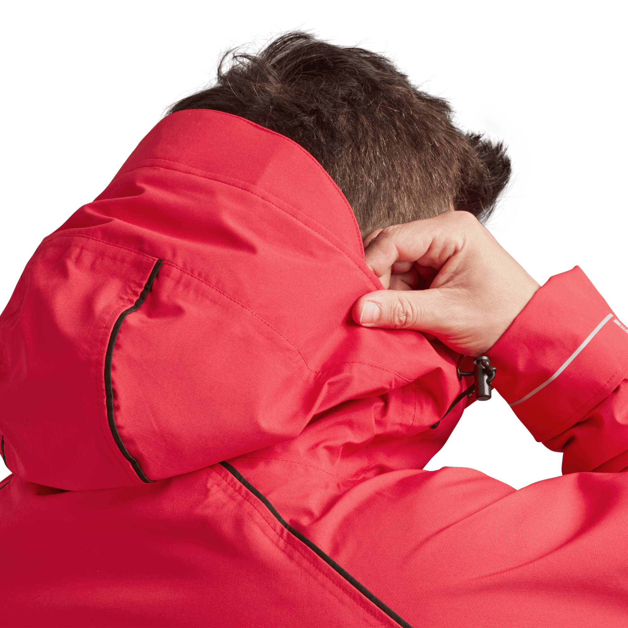 Men's Long Sleeve Dry Waterproof Changing Robe Alter EVO - Siren Red