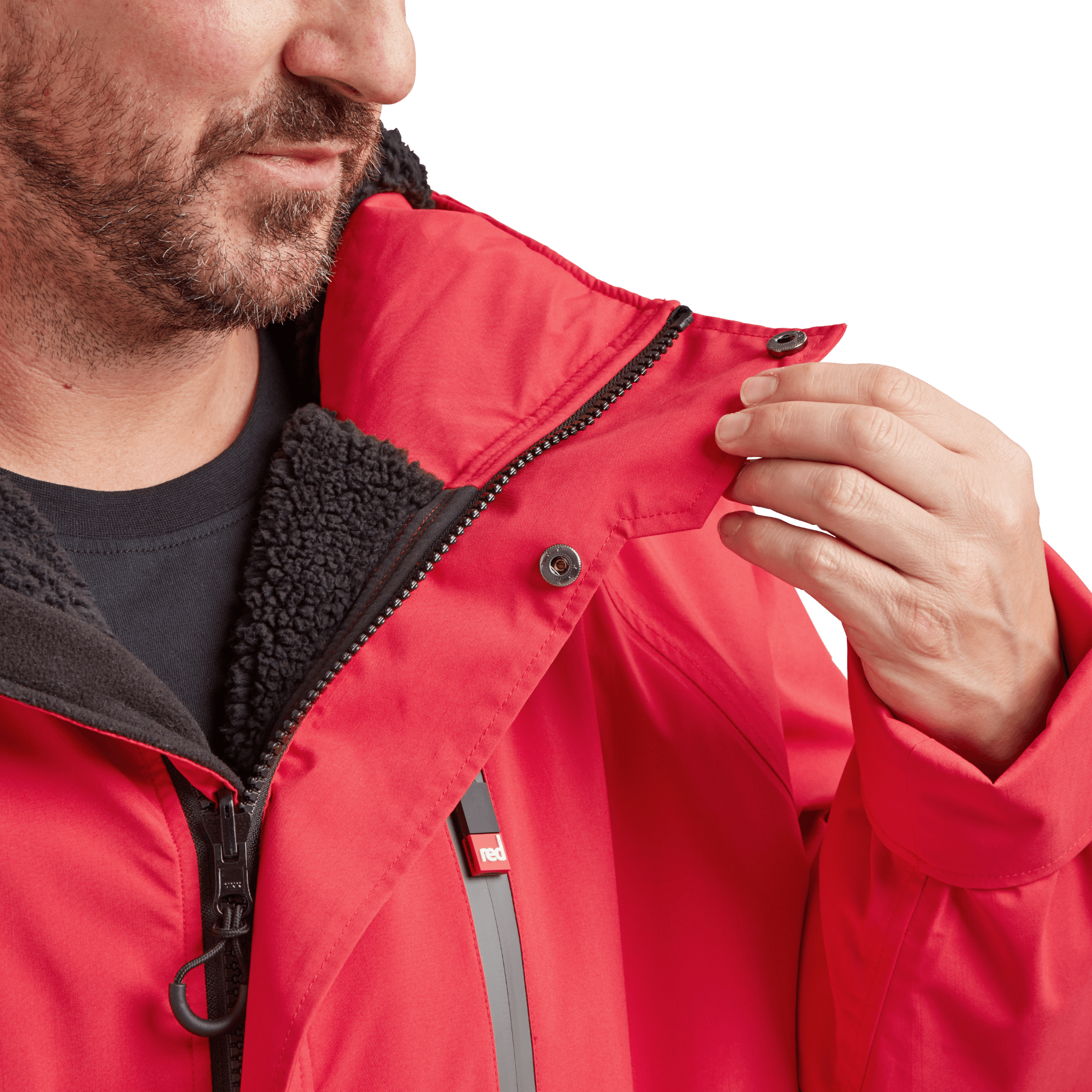 Men's Long Sleeve Dry Waterproof Changing Robe Alter EVO - Siren Red