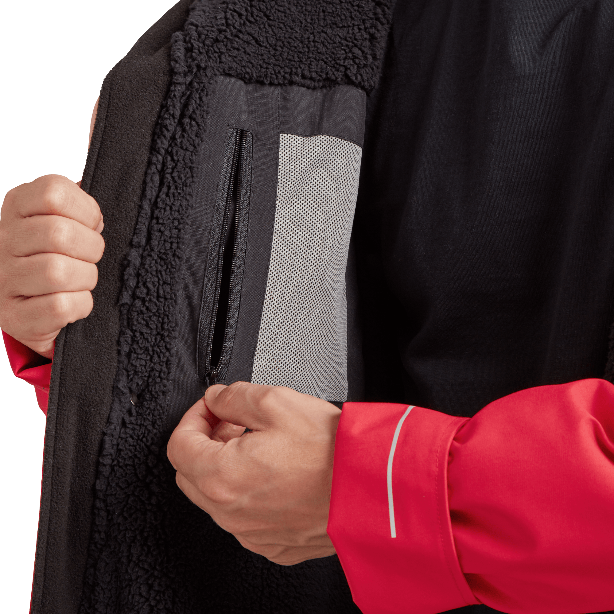 Men's Long Sleeve Dry Waterproof Changing Robe Alter EVO - Siren Red