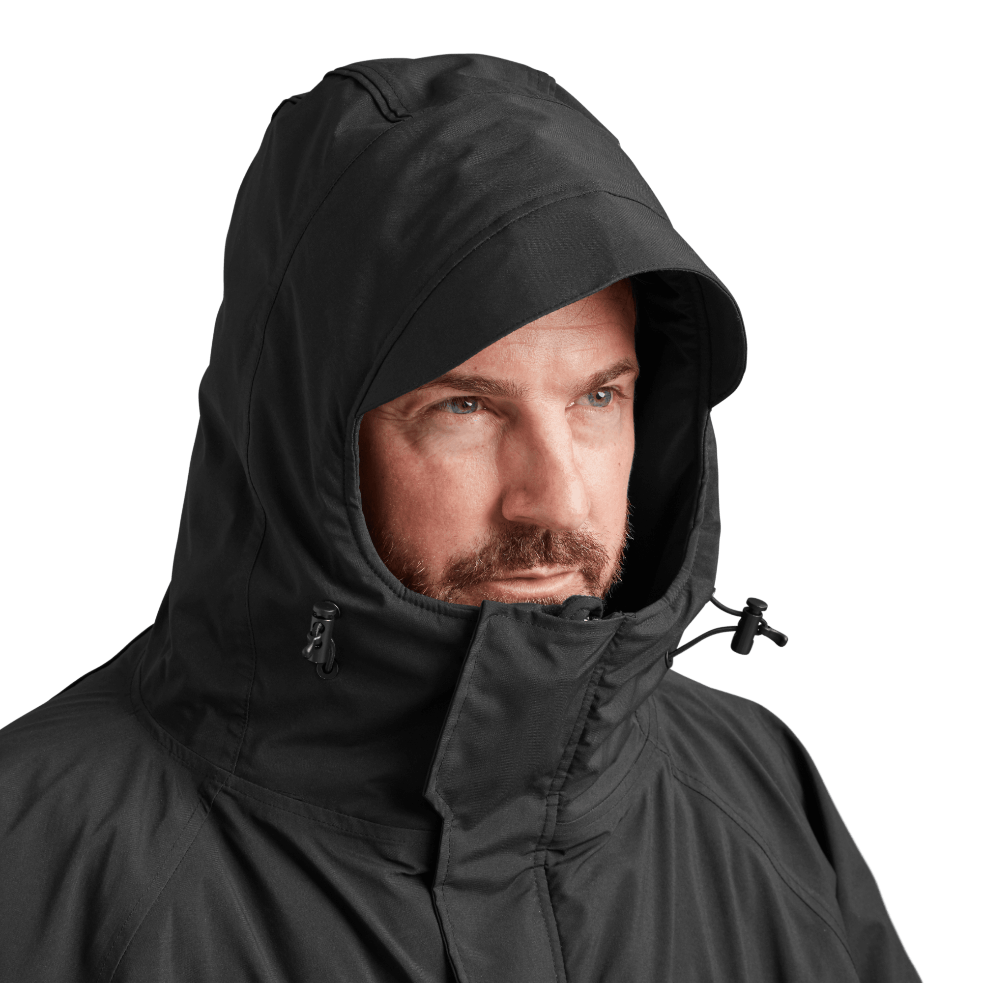 Men's Long Sleeve Dry Waterproof Changing Robe Alter EVO - Stealth Black