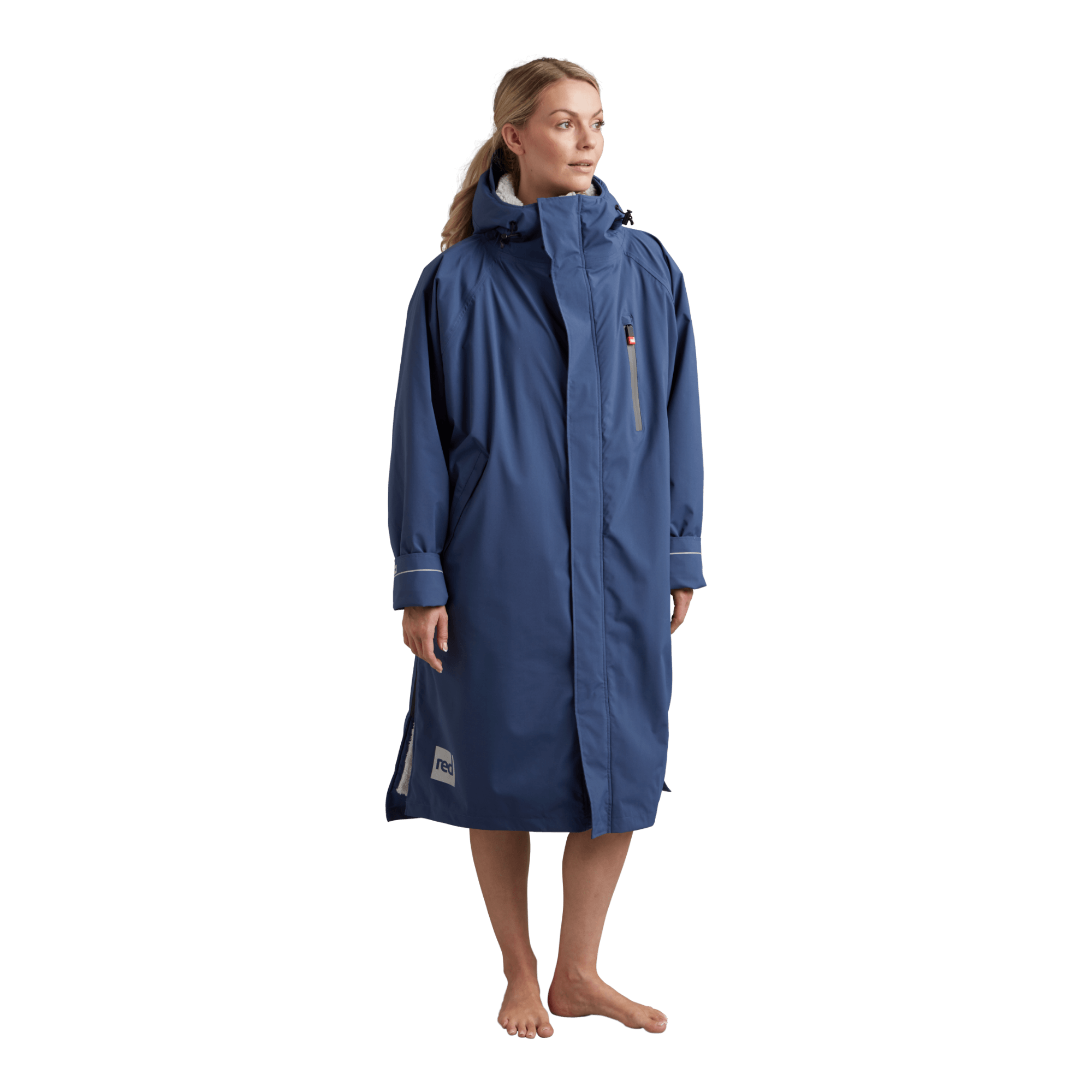 Women's Long Sleeve Dry Waterproof Changing Robe Alter EVO - Admiral Blue