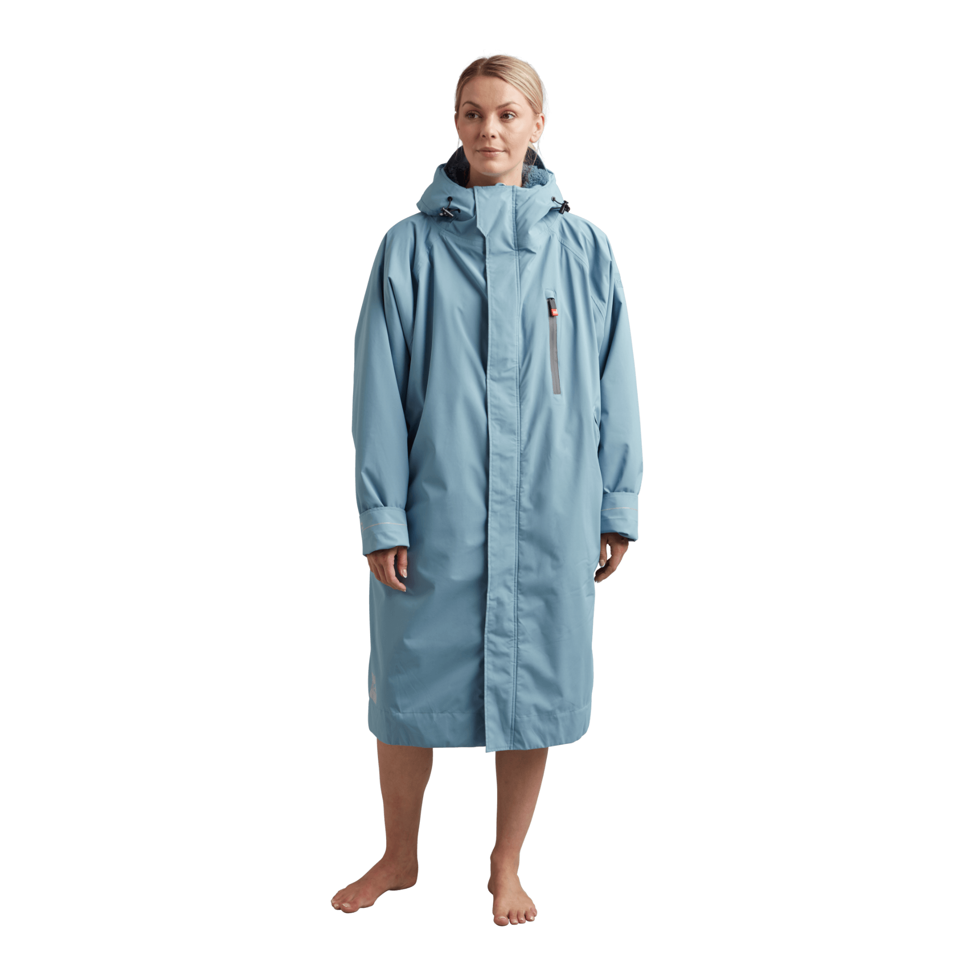 Women's Long Sleeve Dry Waterproof Changing Robe Alter EVO - Alpine Blue