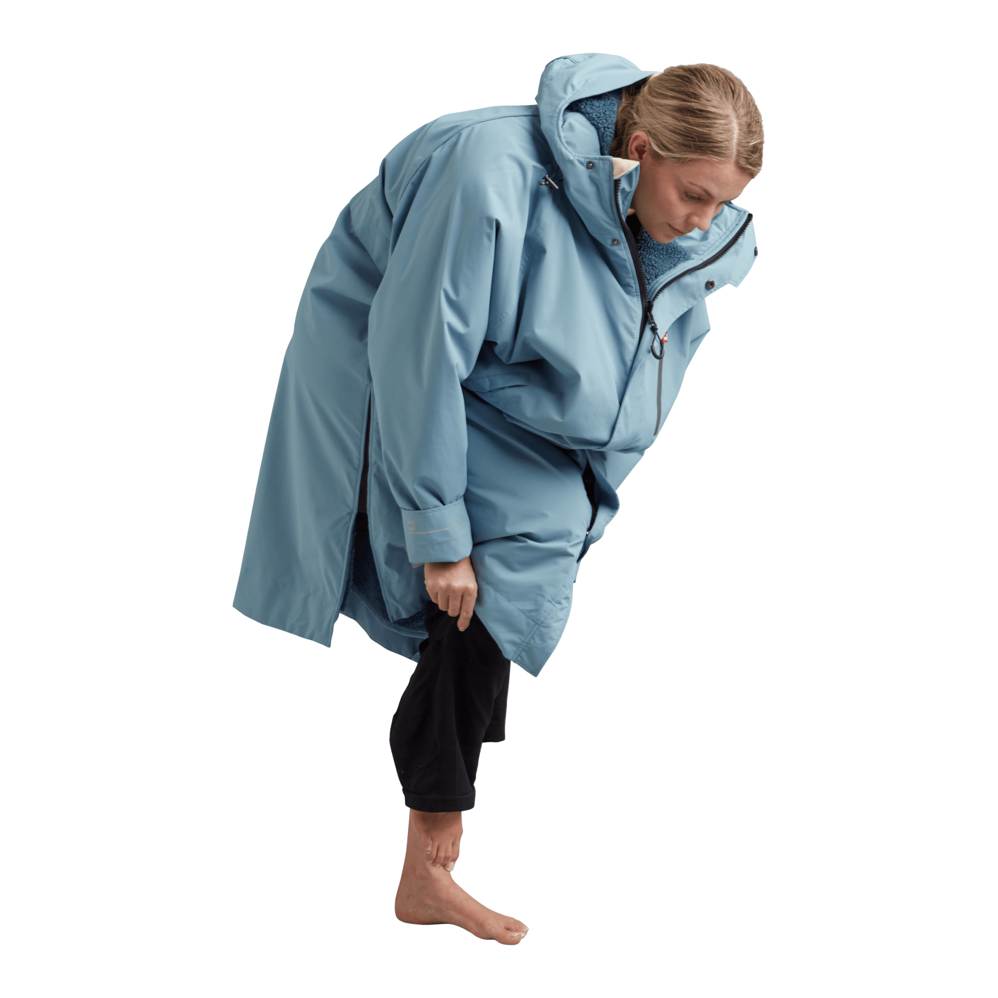 Women's Long Sleeve Dry Waterproof Changing Robe Alter EVO - Alpine Blue