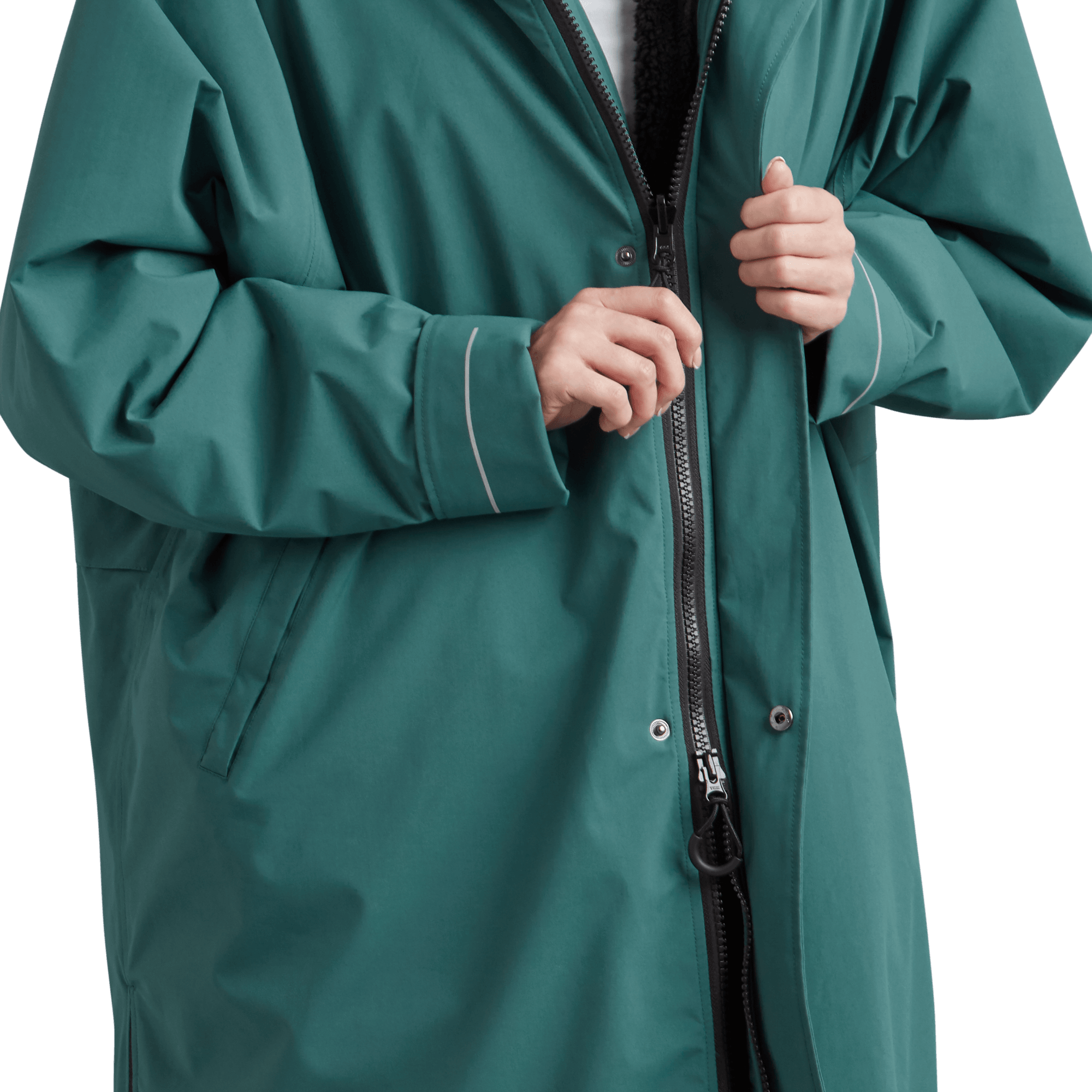 Women's Long Sleeve Dry Waterproof Changing Robe Alter EVO - Deep Teal