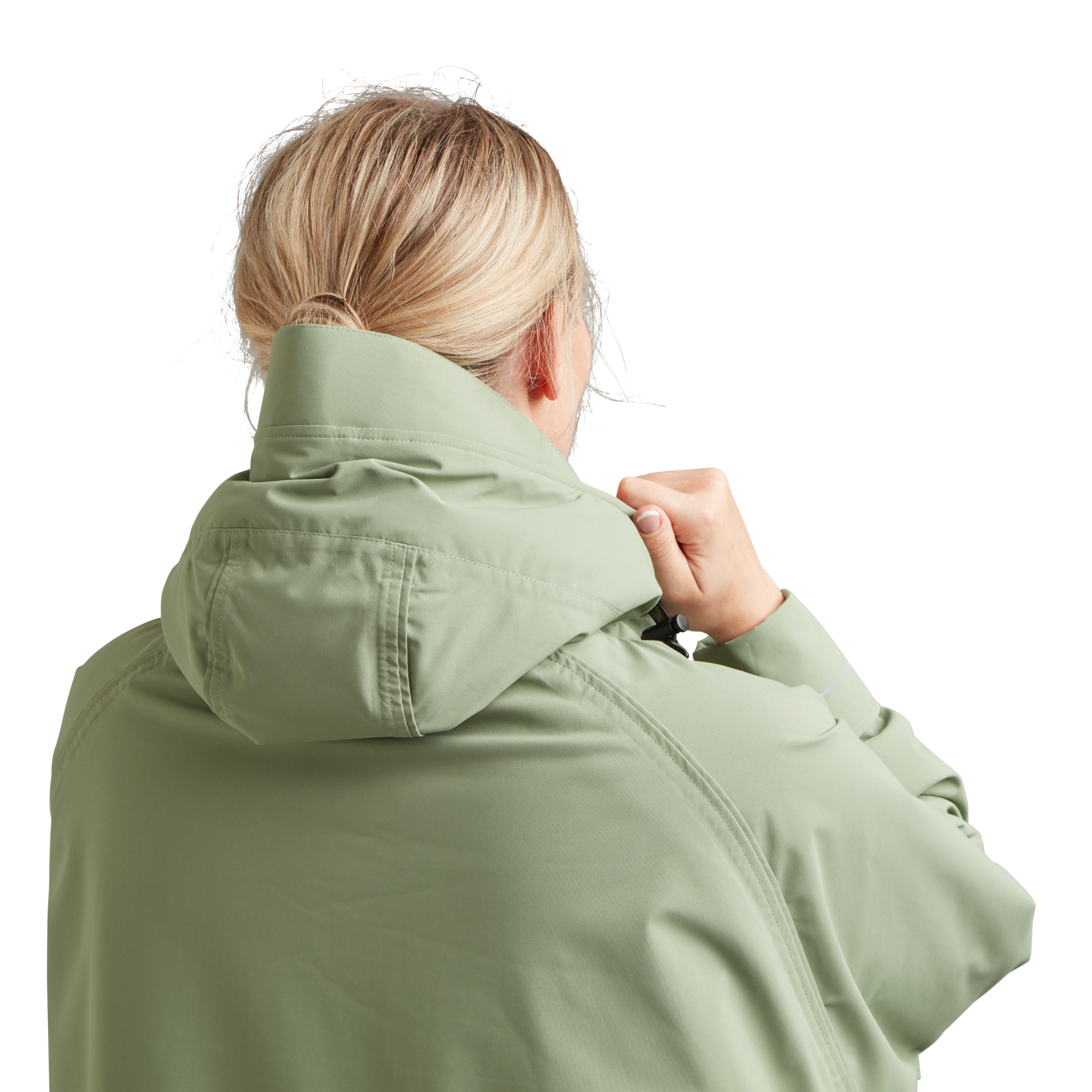 Women's Long Sleeve Dry Waterproof Changing Robe Alter EVO - Sage Green