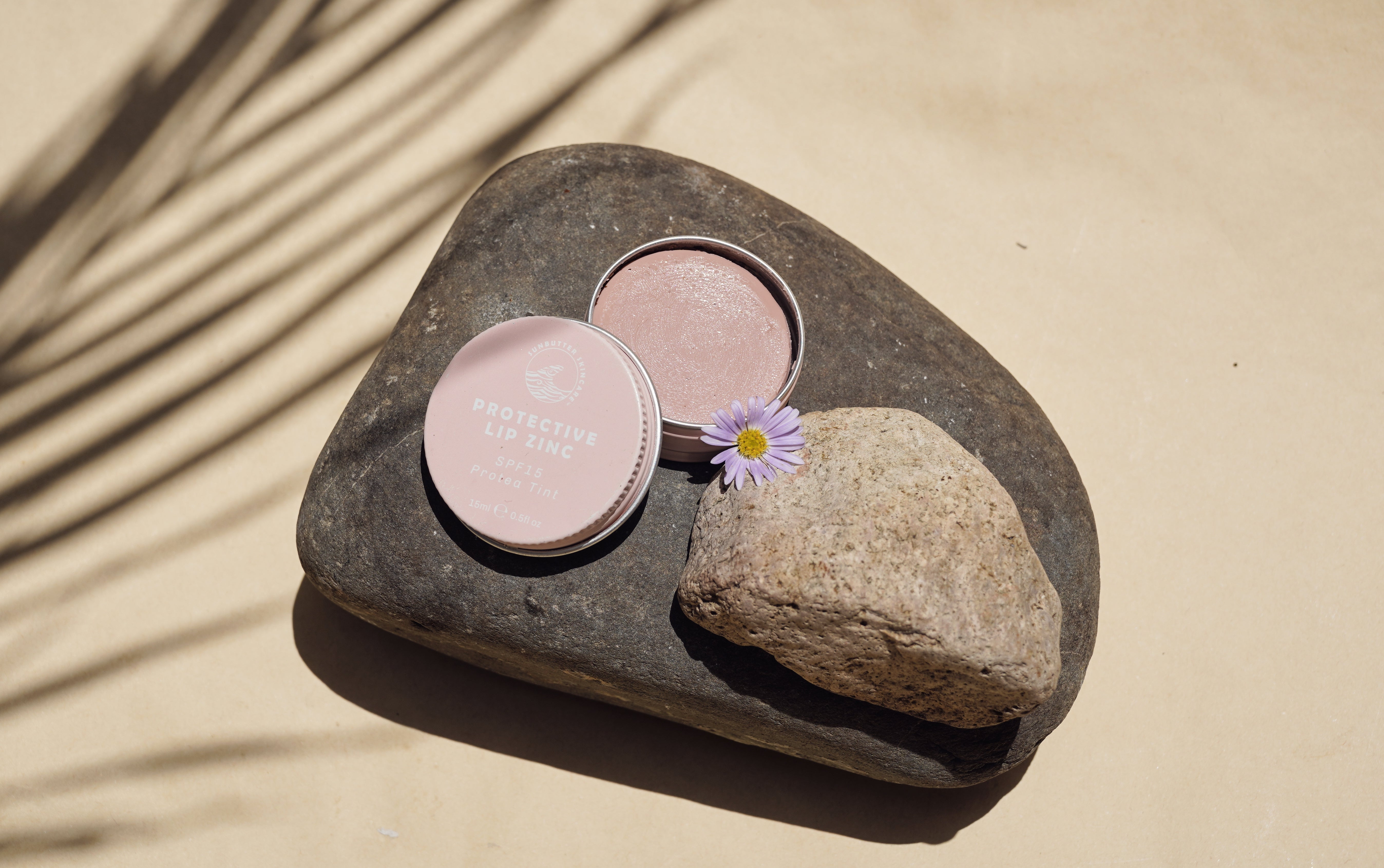 SPF15 Protective Lip Zinc - Protea Tint SunButter Skincare