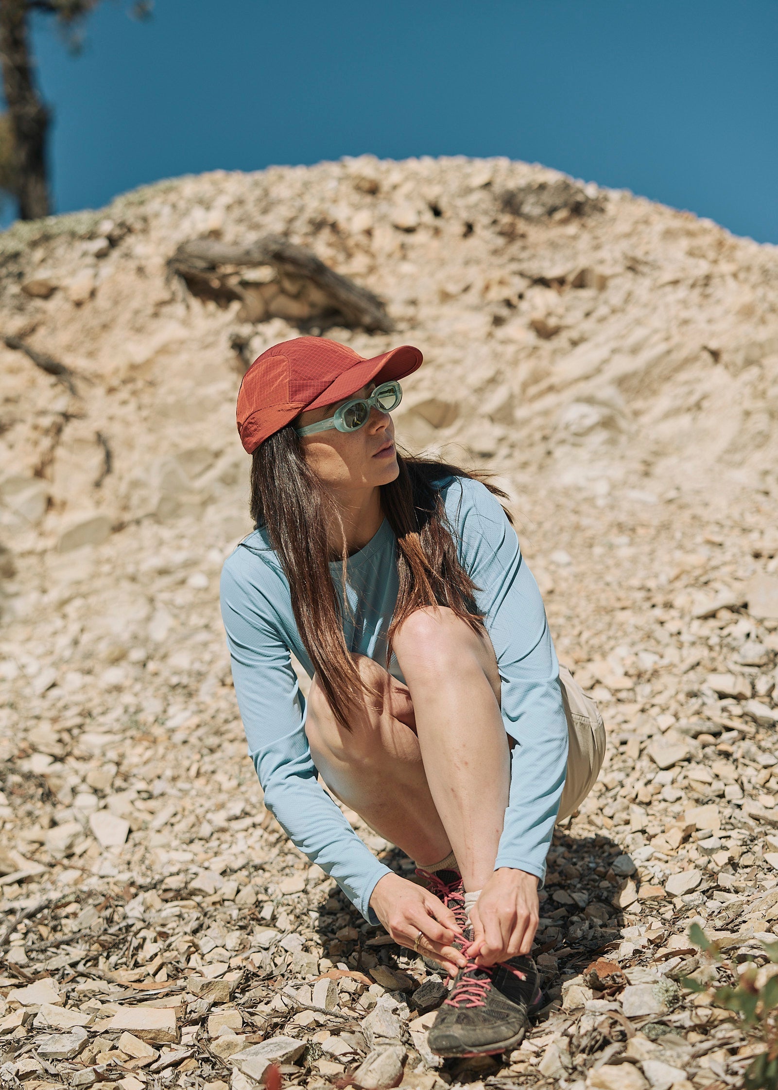 Sun Ray UPF50+ All G UV Tee Horizon Blue Women's