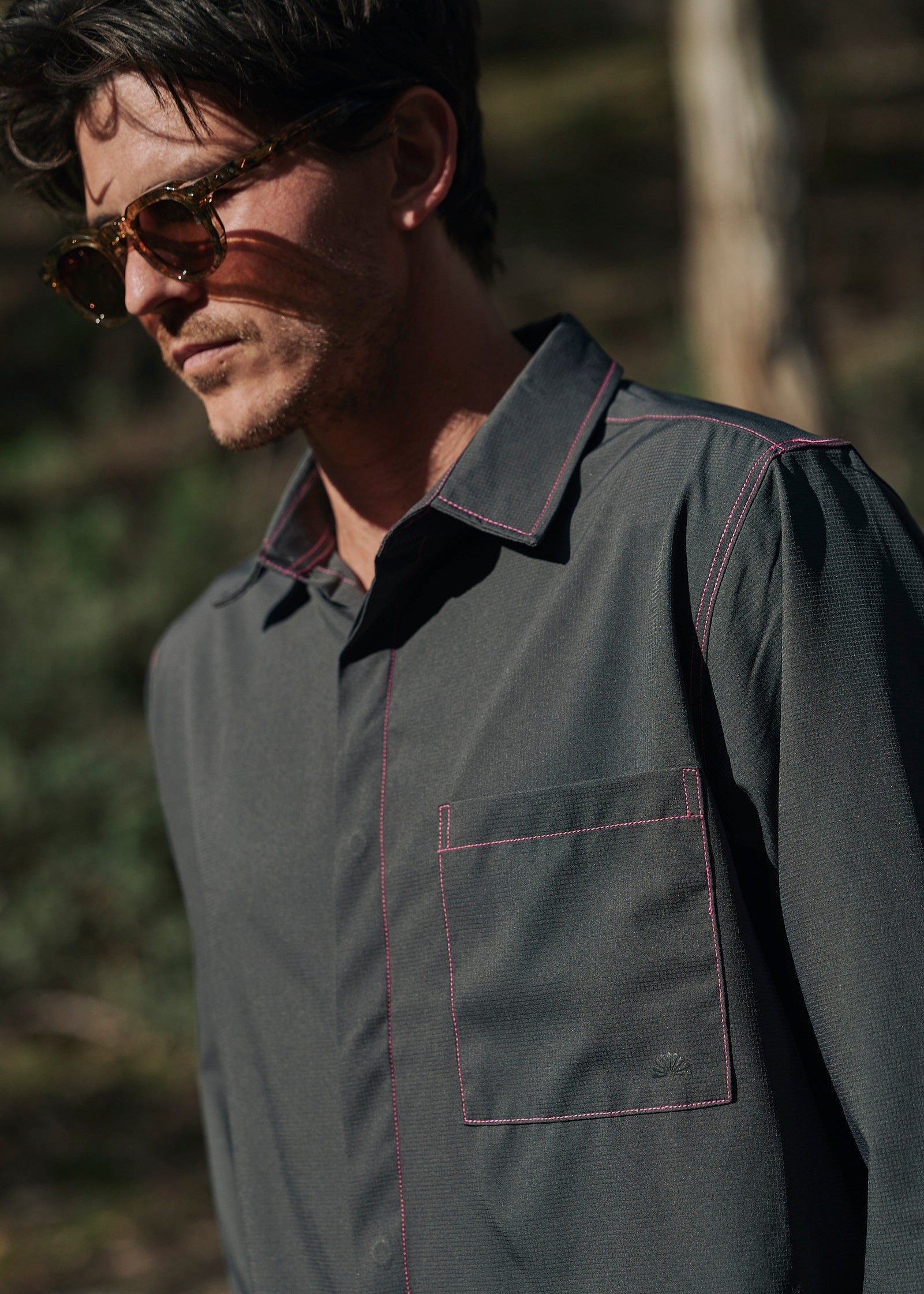 Sun Ray UPF50+ Sun Protection Clothing Sun Shirt Charcoal