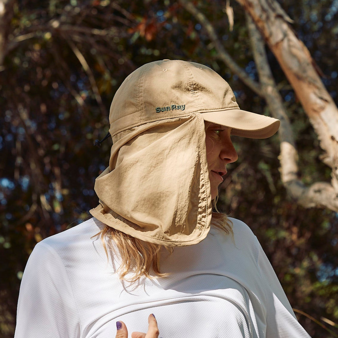 Sun ray flap cap legionnaires hat upf50