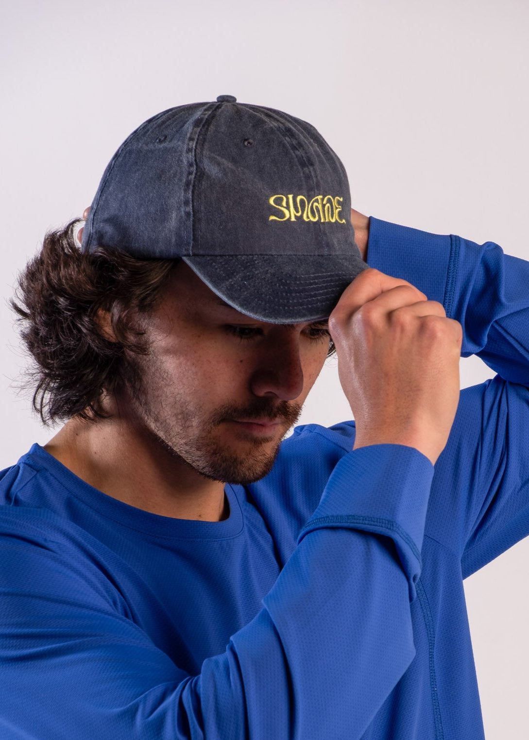 Sun Ray Shade Cap Washed Navy