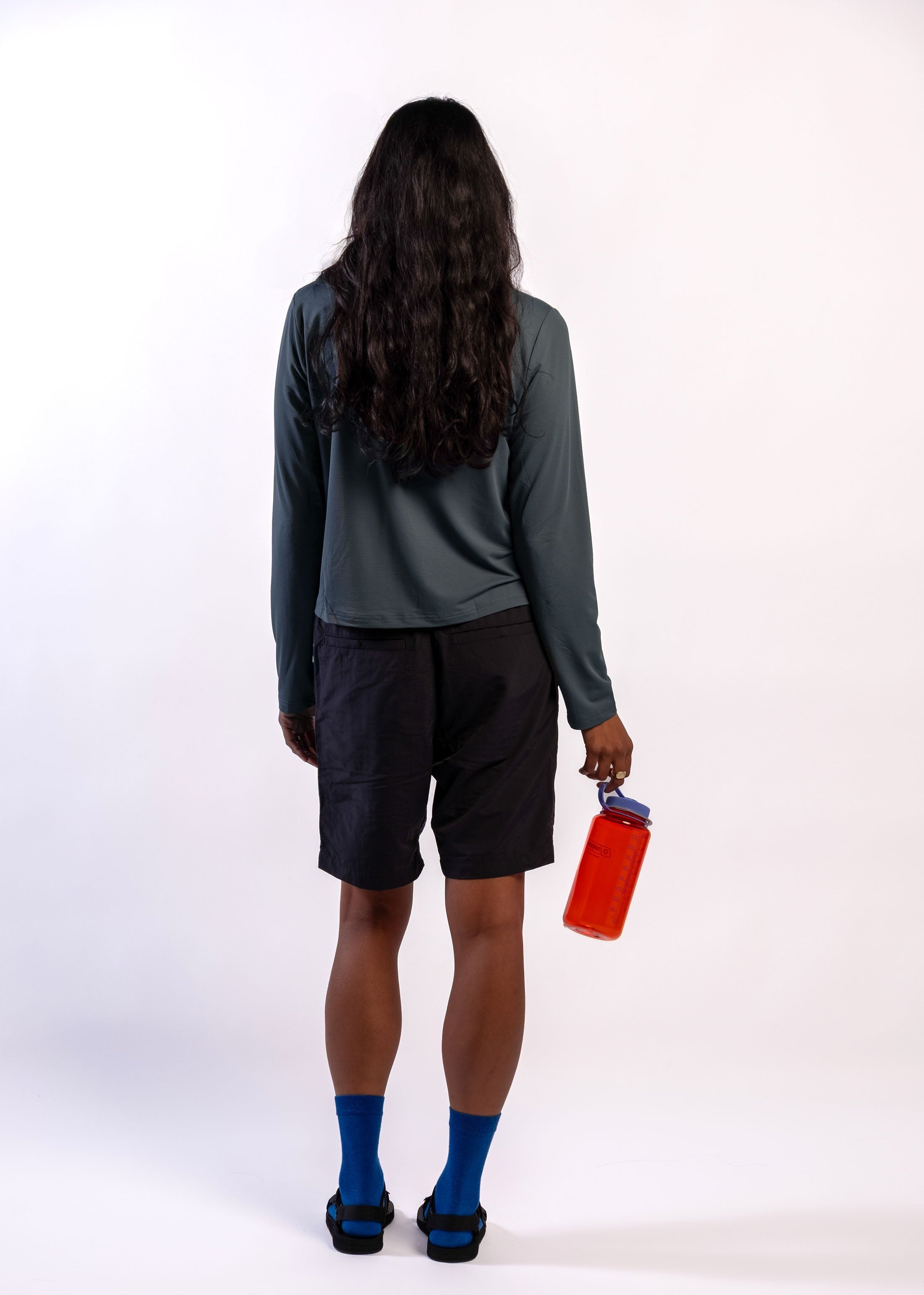 Sun Ray UPF50+ Sun Protection Clothing All G Long Sleeve Tee deep teal boxy fit