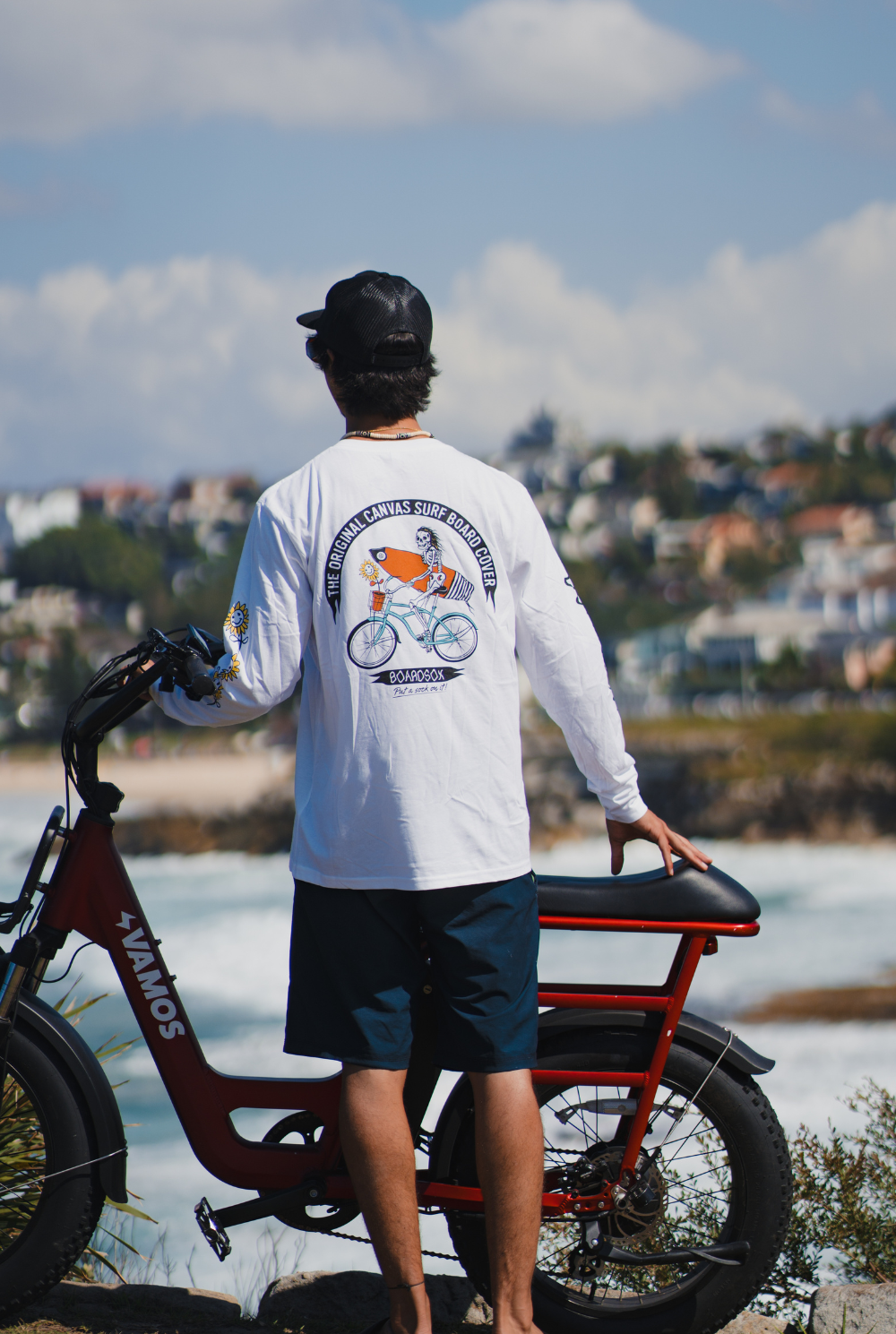 The Croozer Long Sleeve Tee | Eco Surf Style by Boardsox