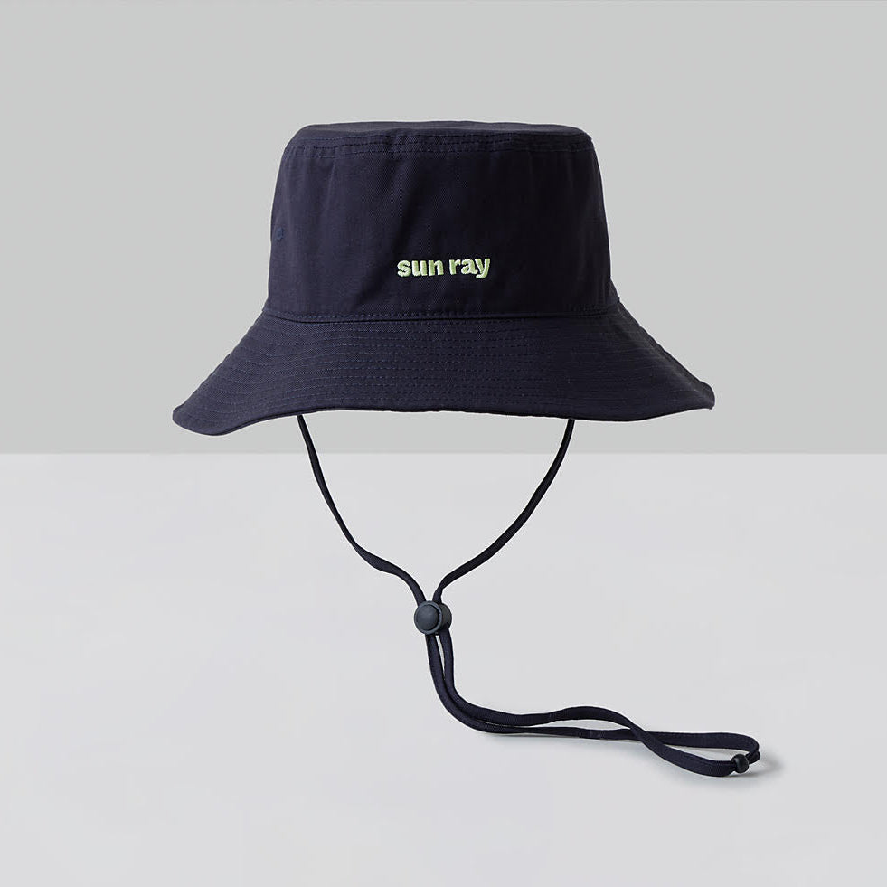 Sun Ray Wide Brim Hat Navy