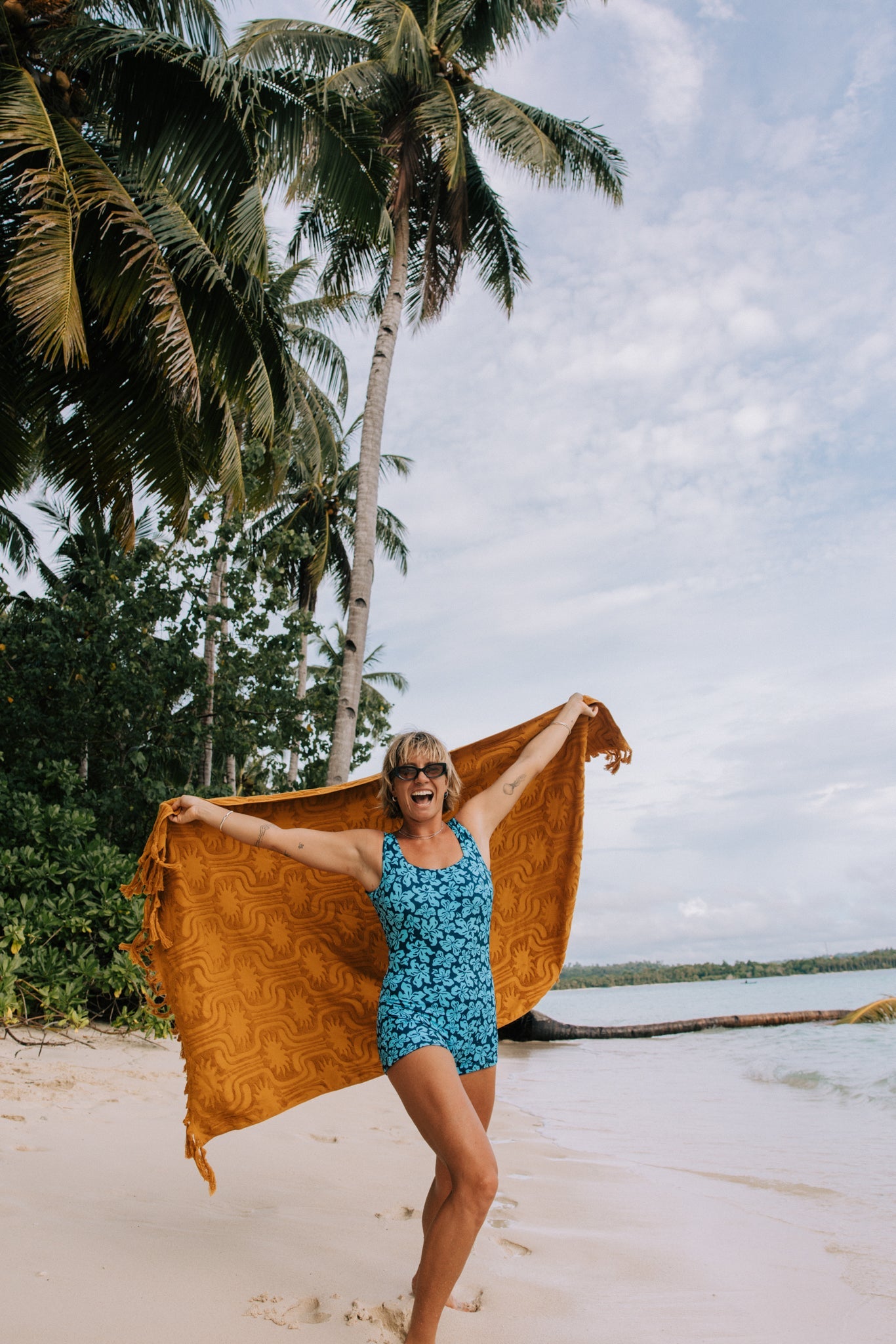 Turmeric Beach Towel