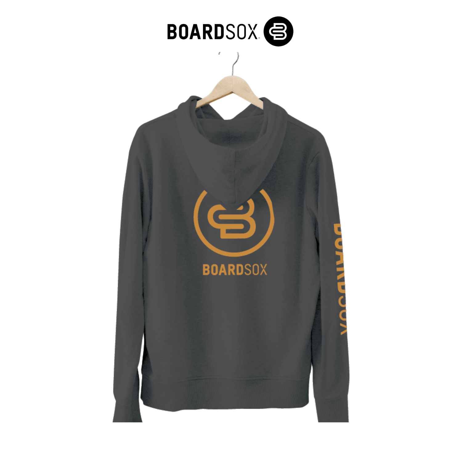 Boardsox Hoodie - Charcoal ♻️ - BOARDSOX® AustraliaClothing