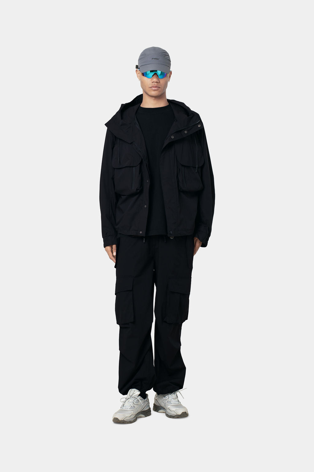 CARGO SHELL JACKET- BLACK