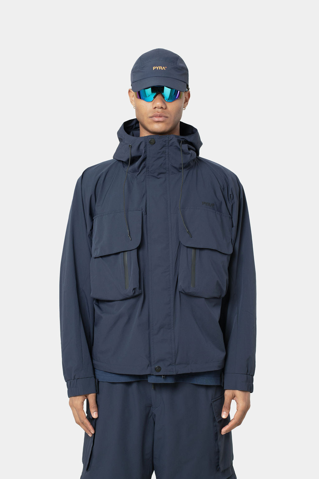 CARGO SHELL JACKET- NAVY