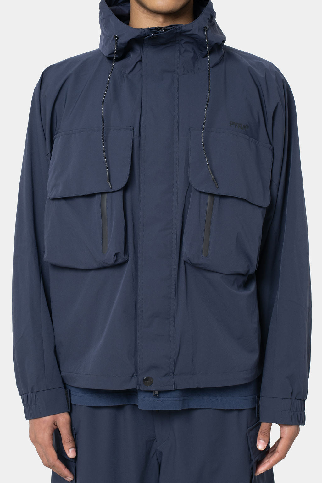 CARGO SHELL JACKET- NAVY
