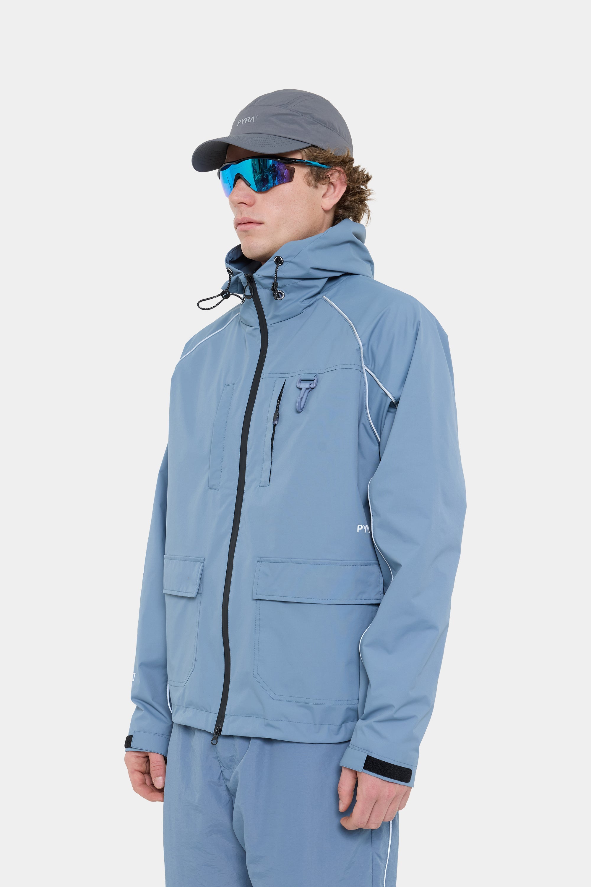 DIMENSION SHELL JACKET - STEEL