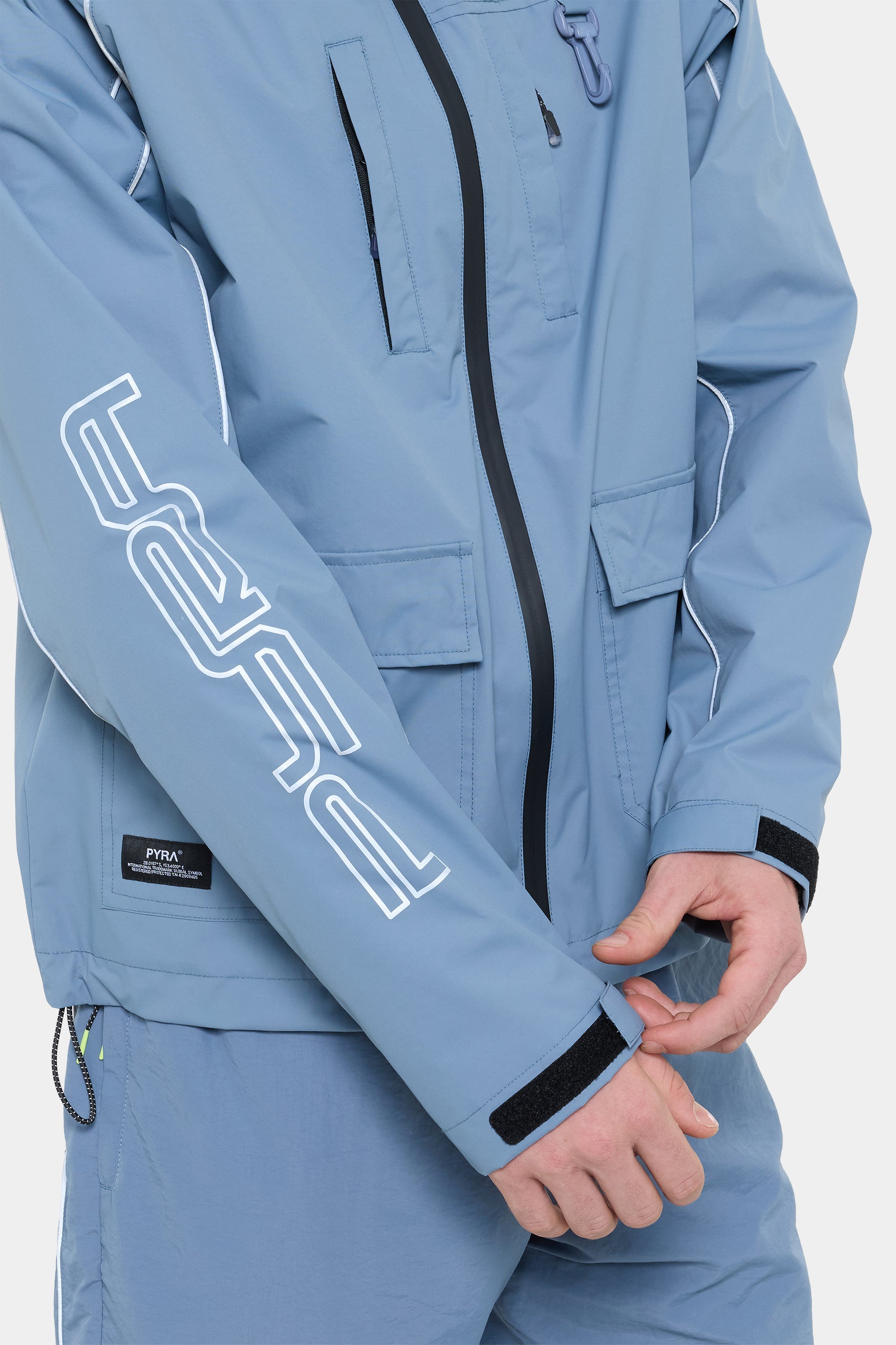 DIMENSION SHELL JACKET - STEEL