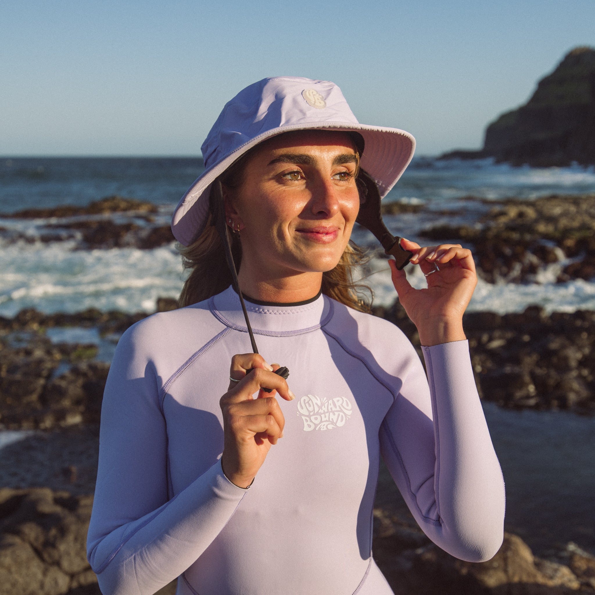 Lavender Latte Surf Hat UPF50+