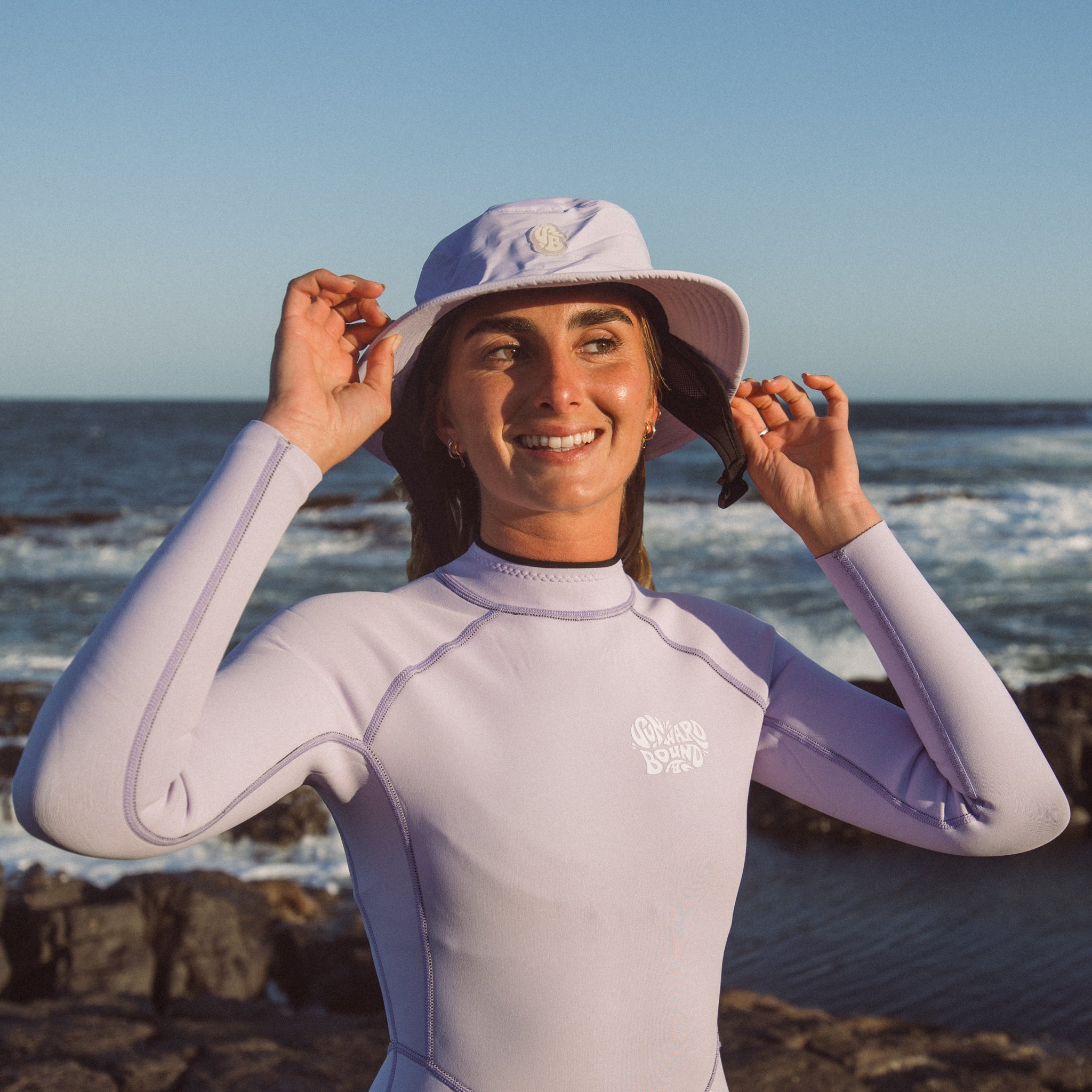 Lavender Latte Surf Hat UPF50+