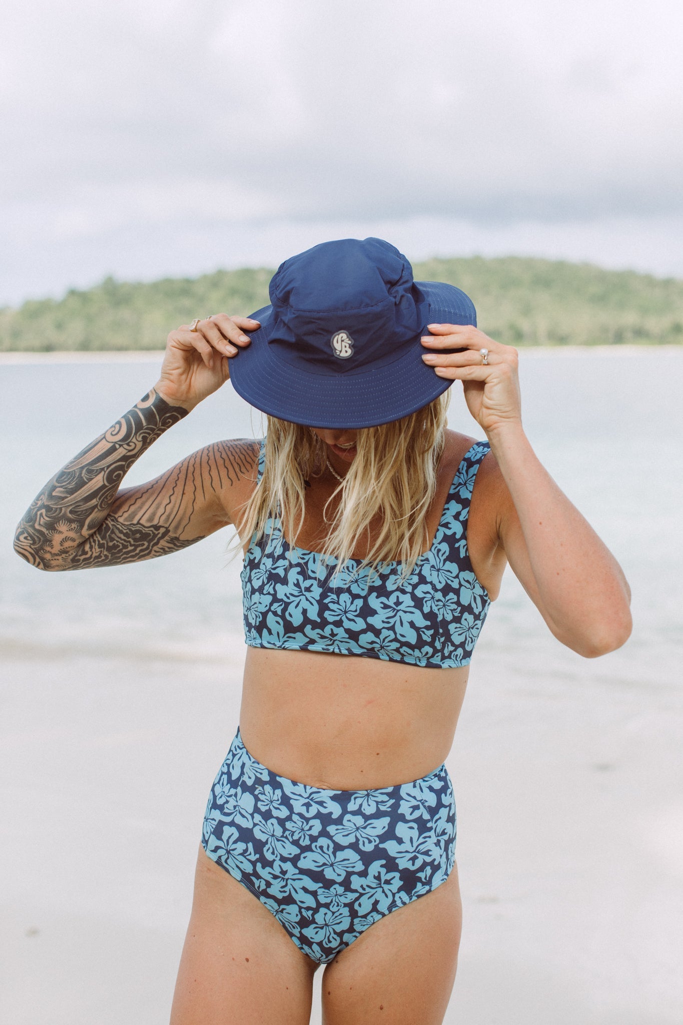 Tropical Juju Surf Bikini Bottom