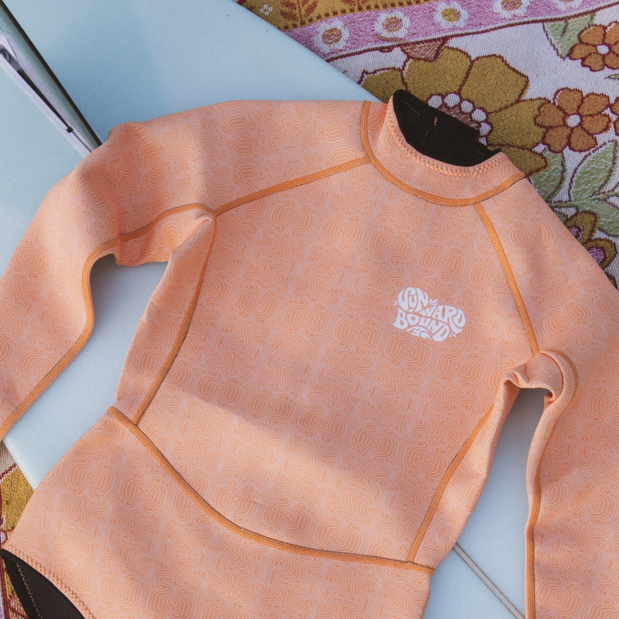 Sherbert Orange Spring Suit