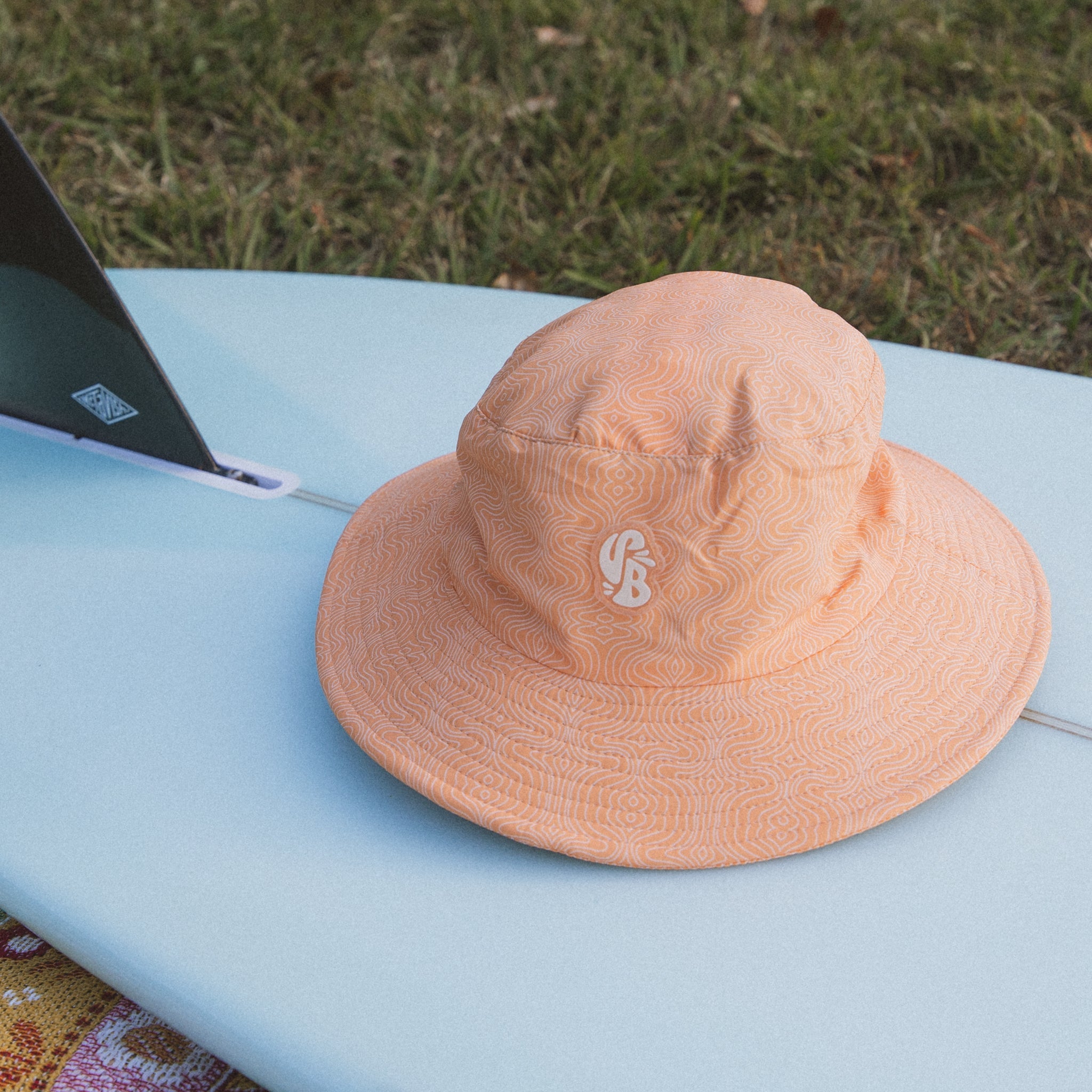Sherbert Orange Surf Hat UPF50+
