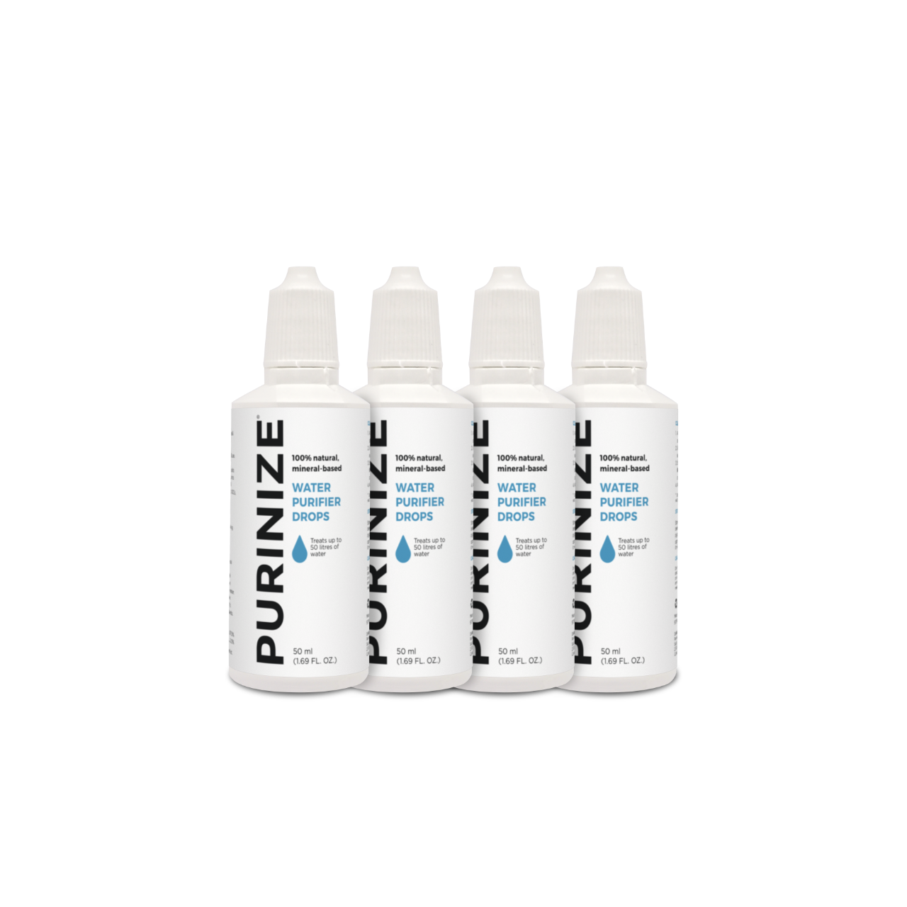 PURINIZE® WATER PURIFIER DROPS 50 ML 4-PACK (10% OFF)