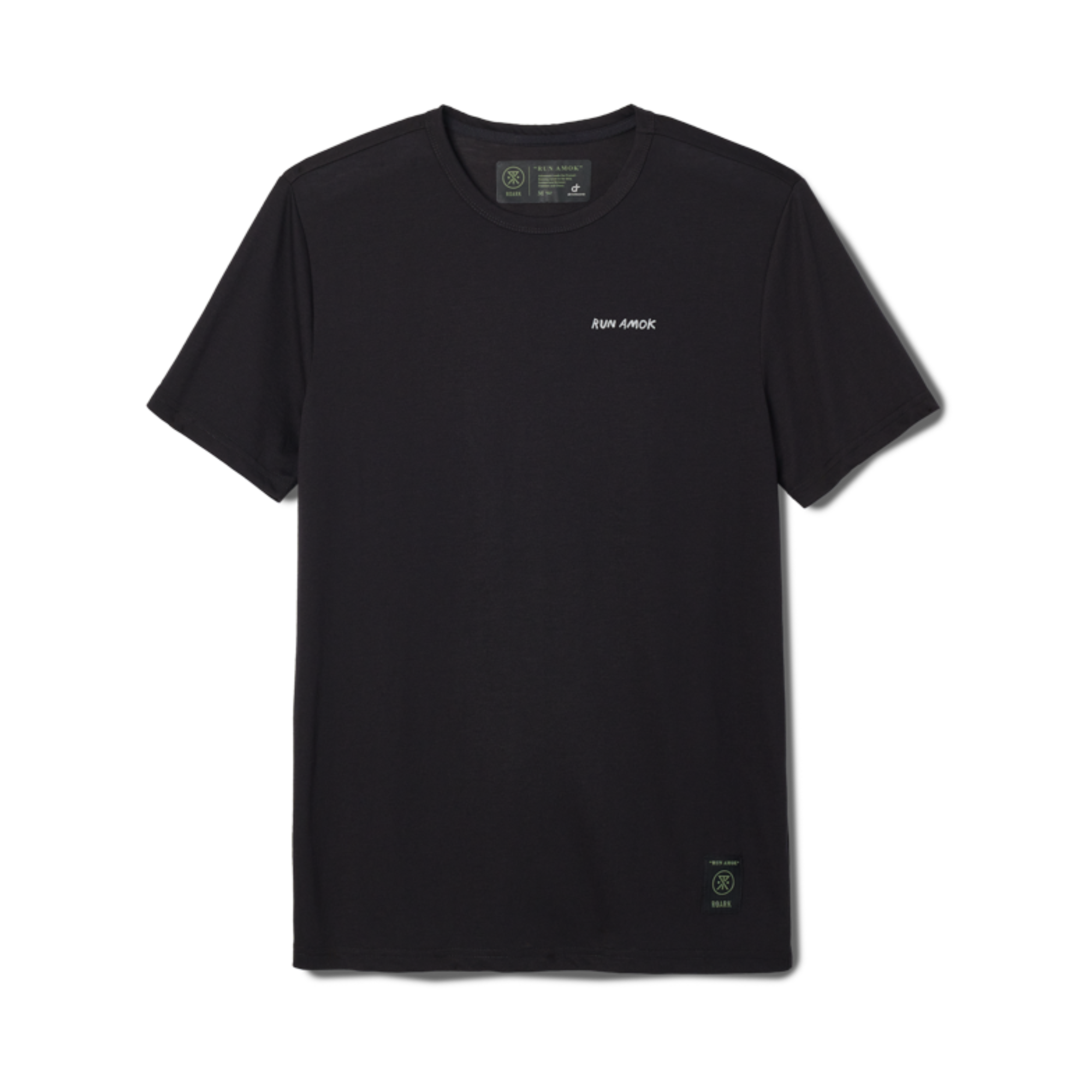 Mathis Short Sleeve Active Tee - Black