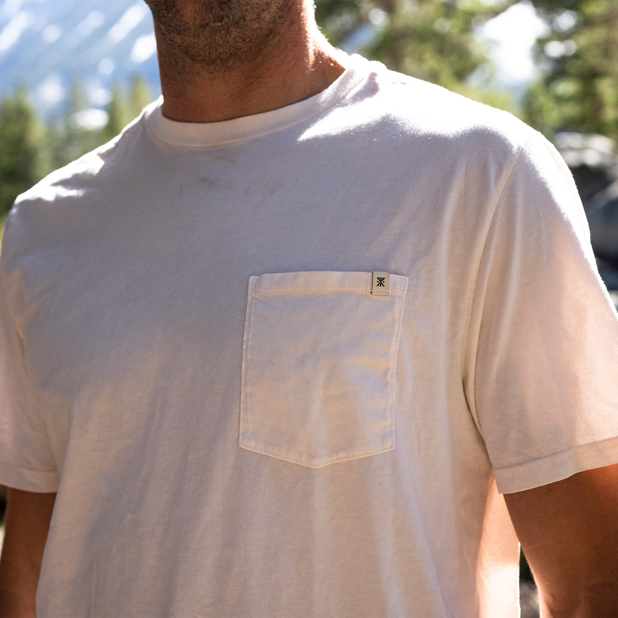 Made To Fade Short Sleeve Tee - Washed Off White