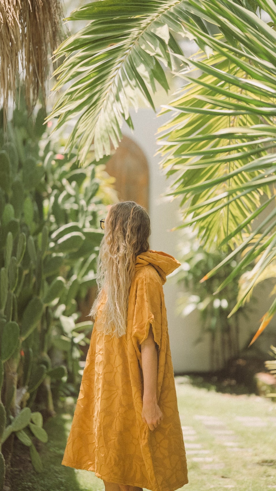 Hooded Changing Towel Turmeric