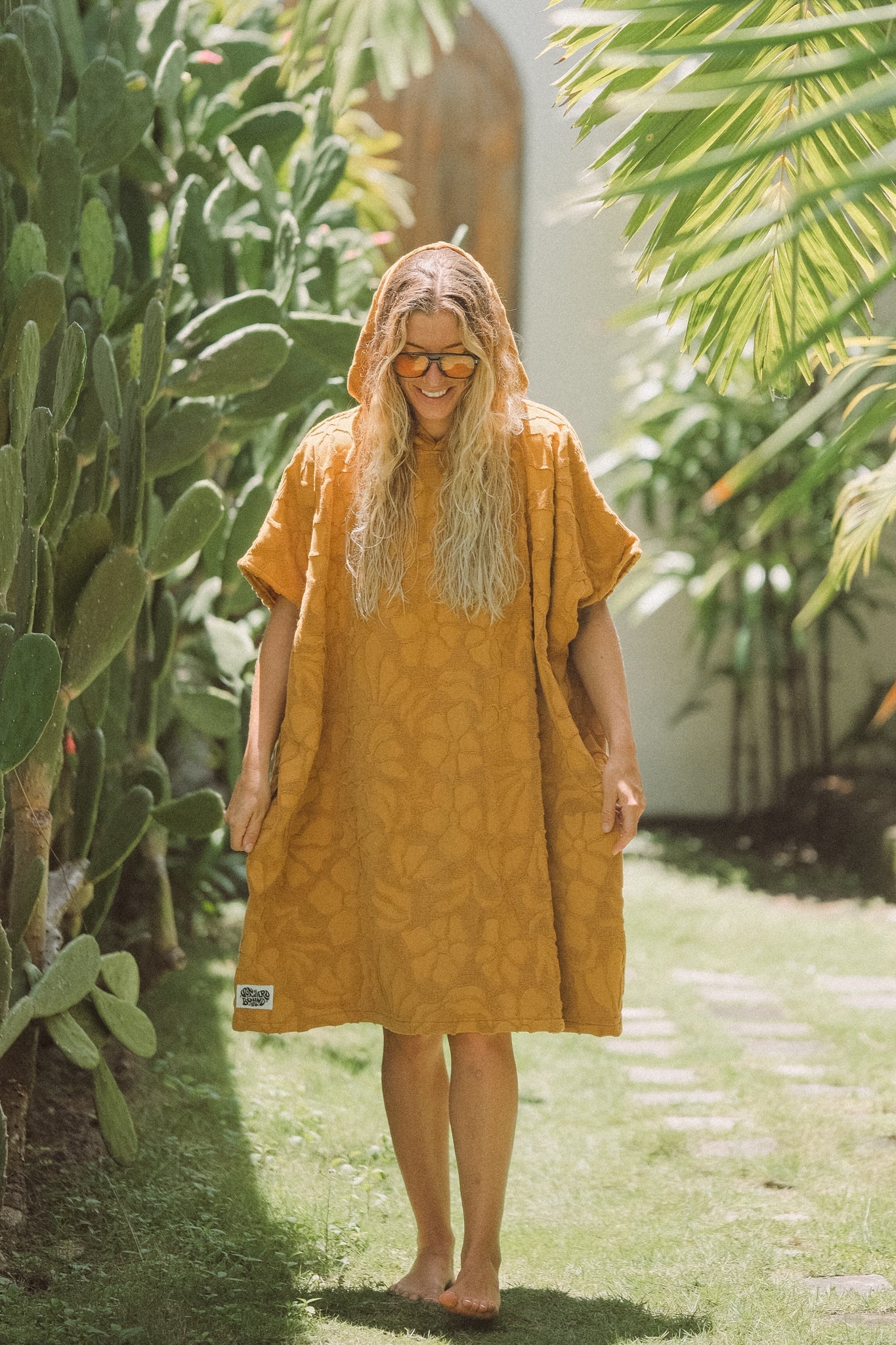 Hooded Changing Towel Turmeric