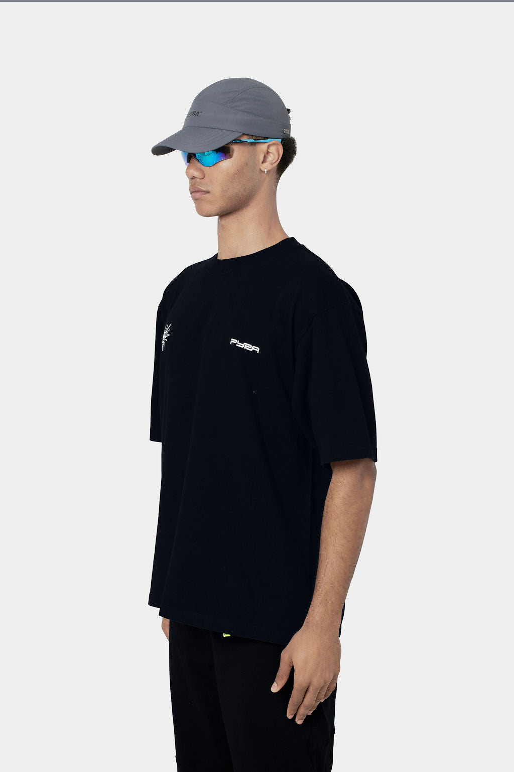 LUNA BOX TEE- BLACK
