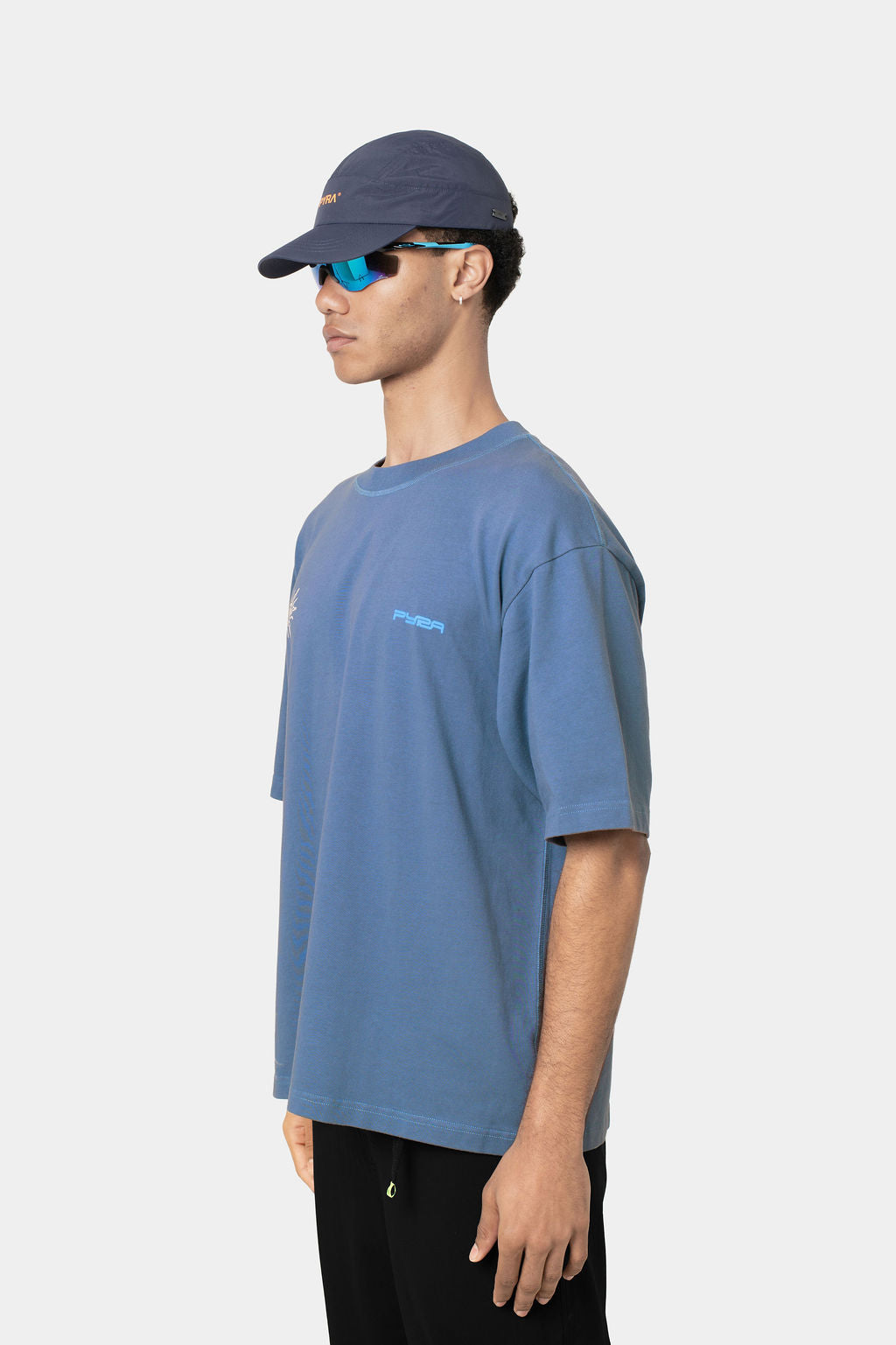 LUNA BOX TEE- DEEP TEAL