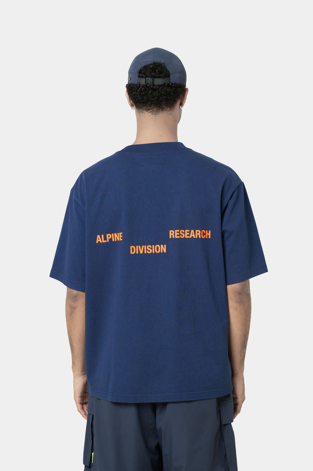 DIVISION BOX TEE - NAVY