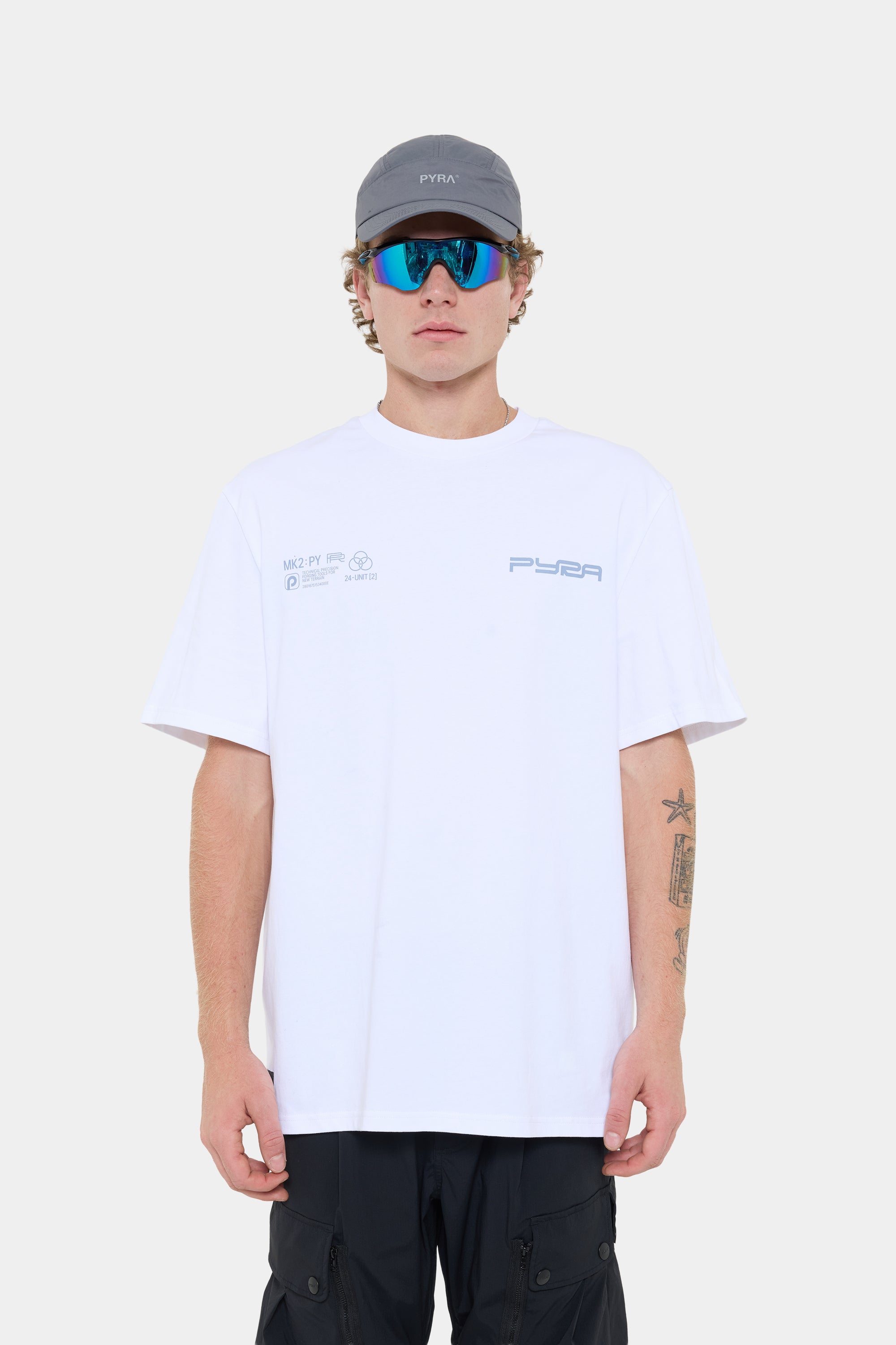 FULL SCOPE TEE- WHITE