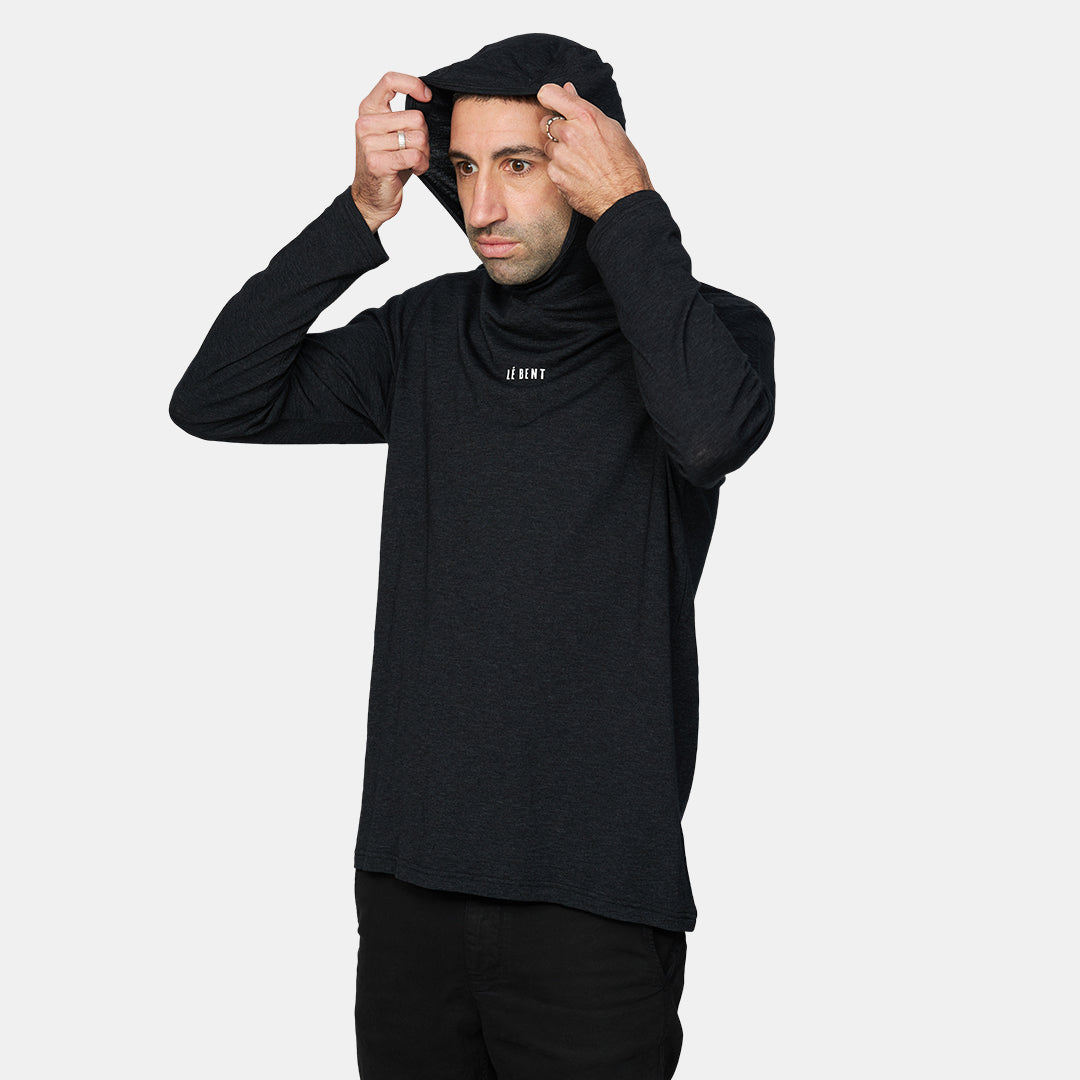 Mens Feathertop Ultralight hooded LS Tee