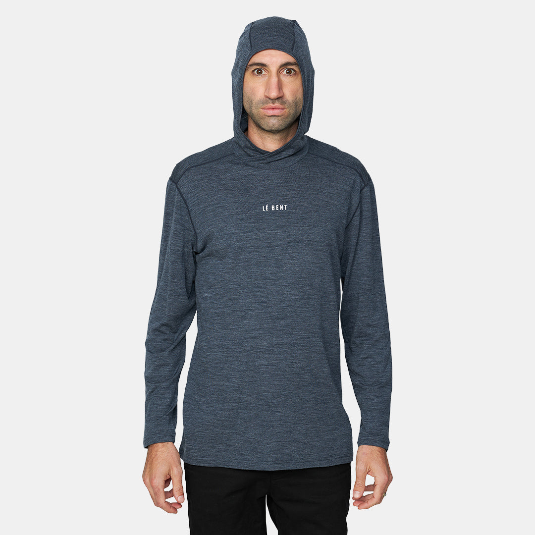 Mens Feathertop Ultralight hooded LS Tee